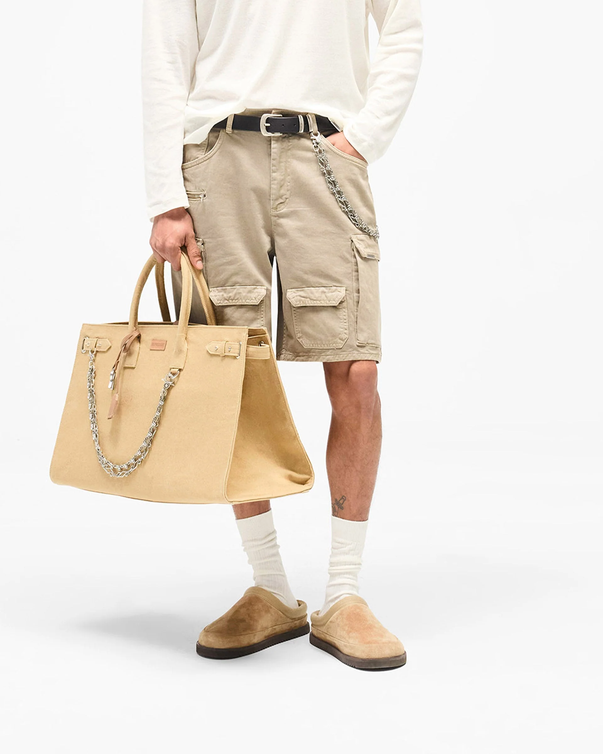 Loaded Cargo Short - Beige - Image 2