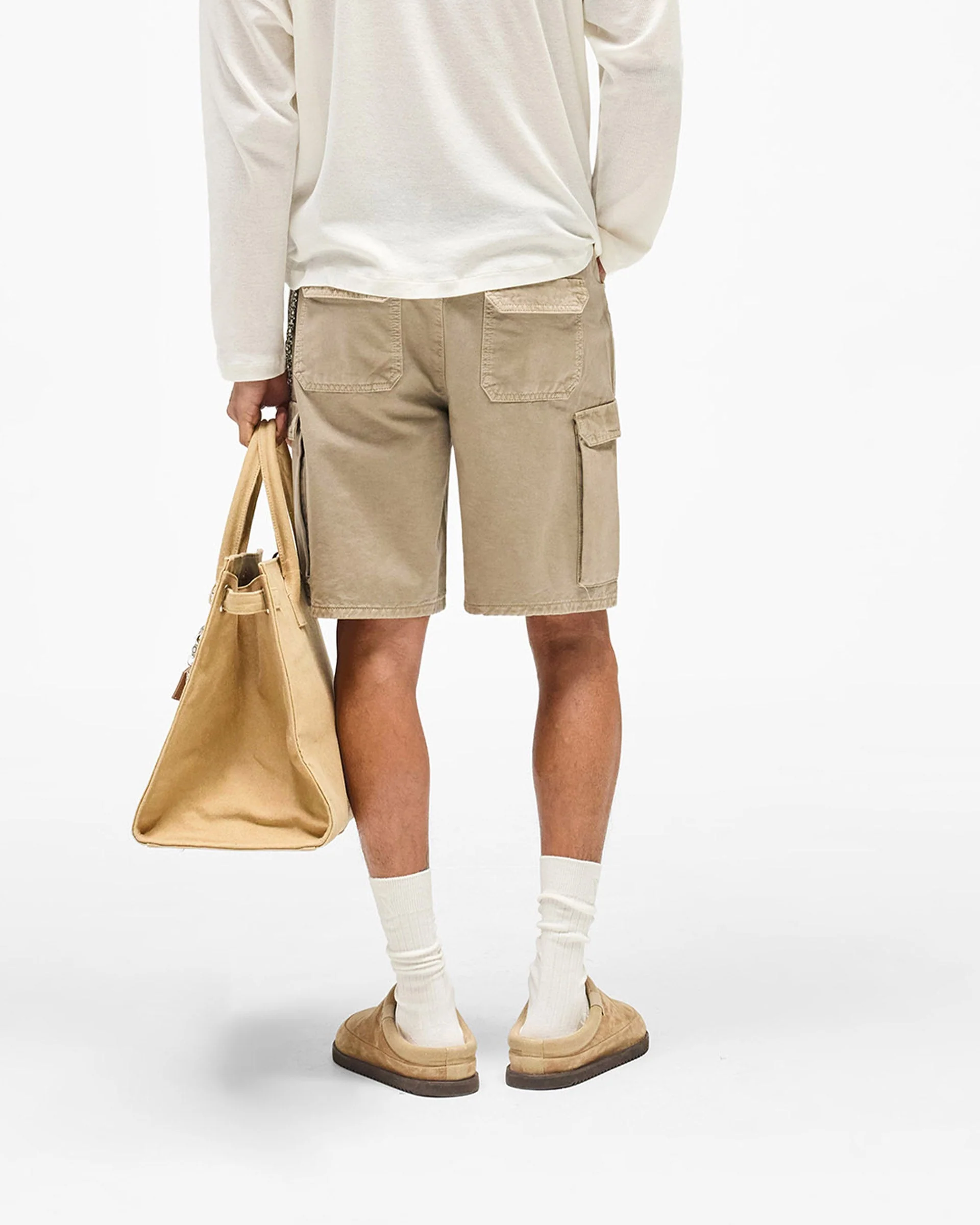 Loaded Cargo Short - Beige - Image 6
