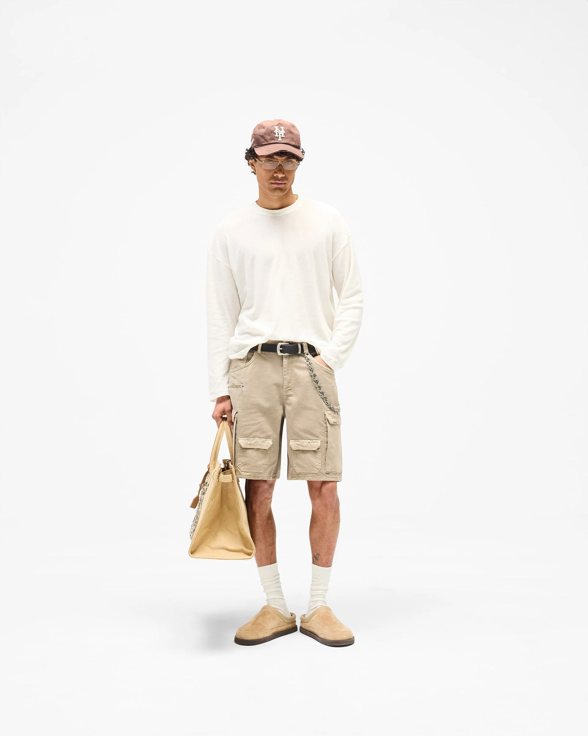 Loaded Cargo Short - Beige - Image 7