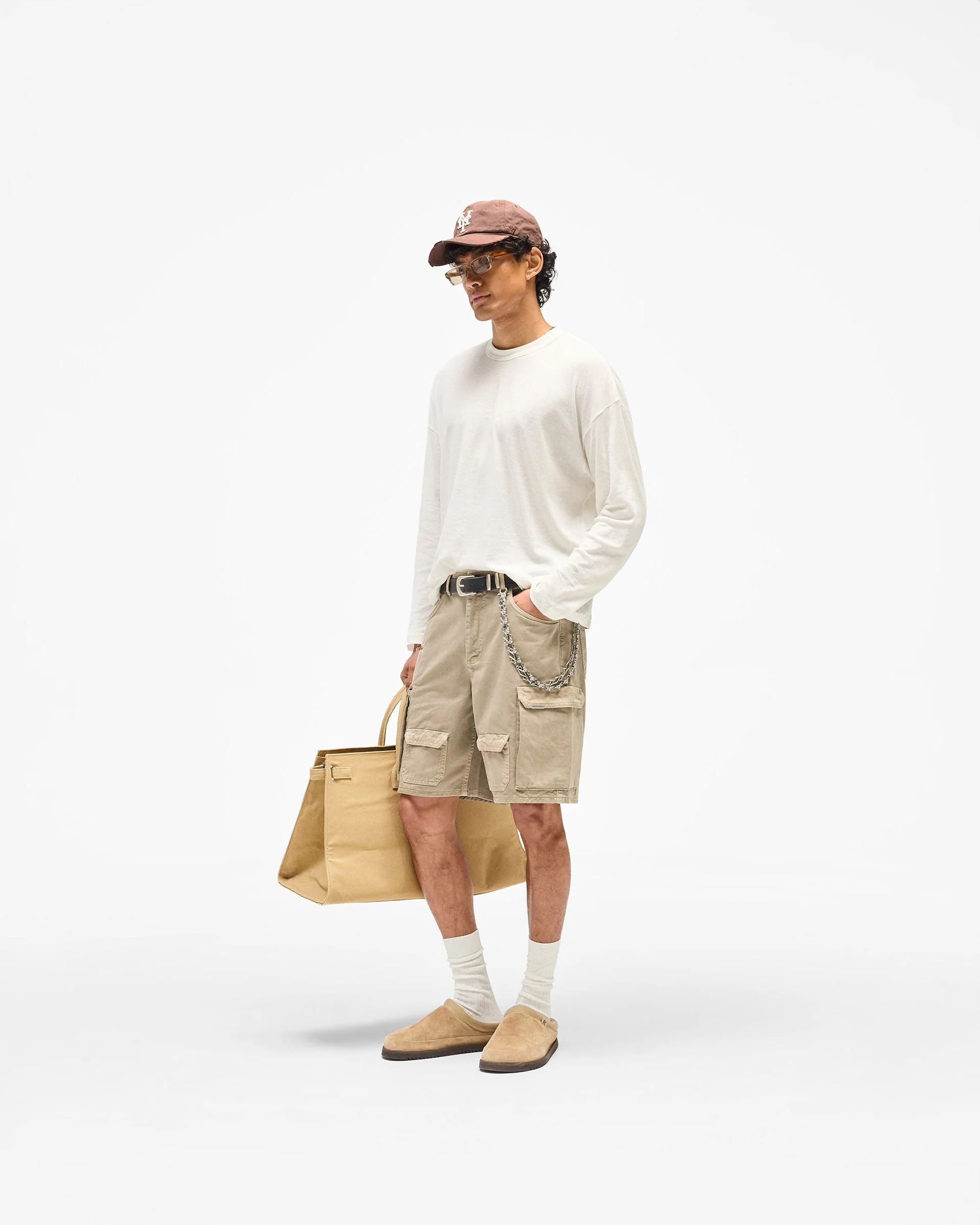 Loaded Cargo Short - Beige - Image 8