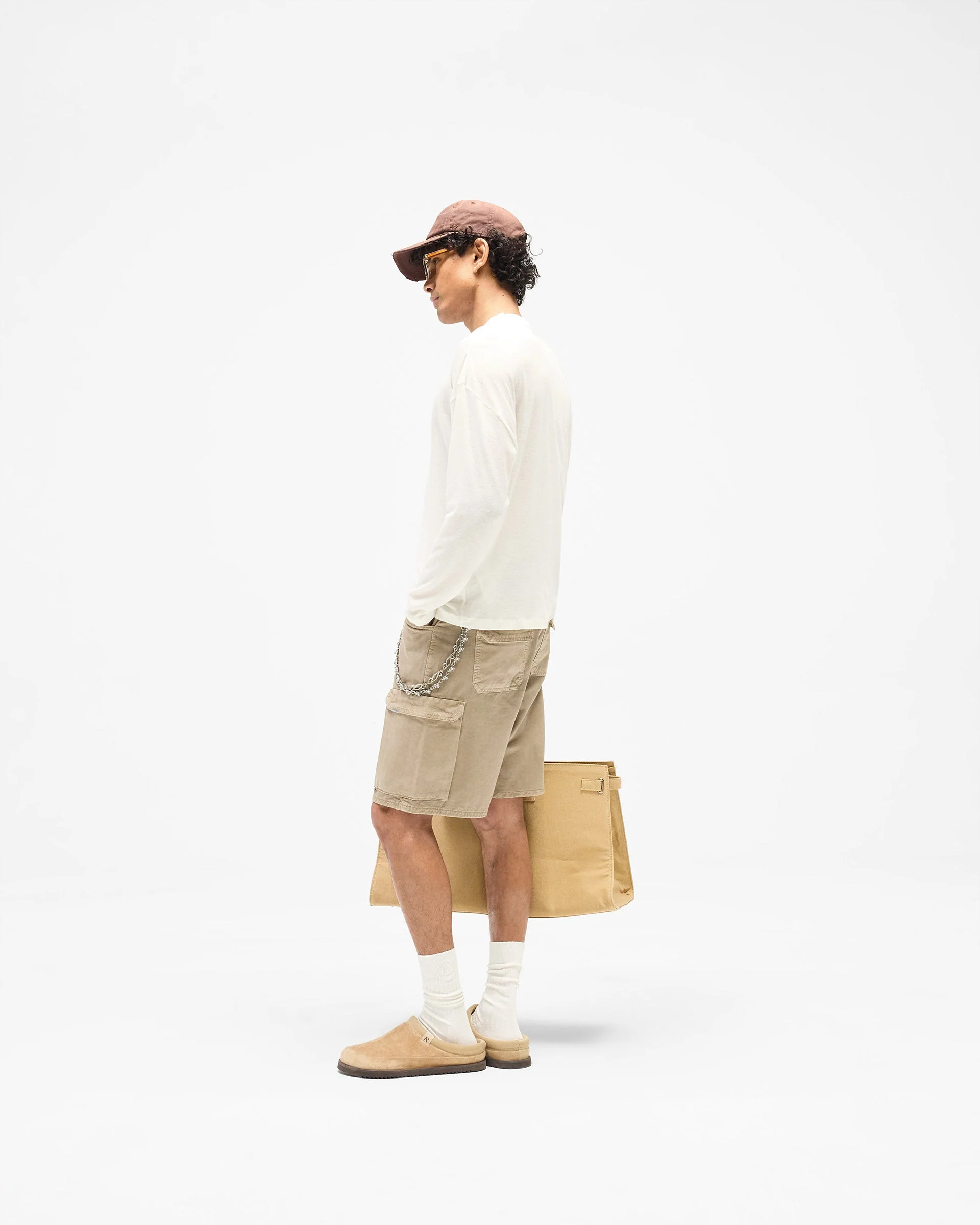 Loaded Cargo Short - Beige - Image 9