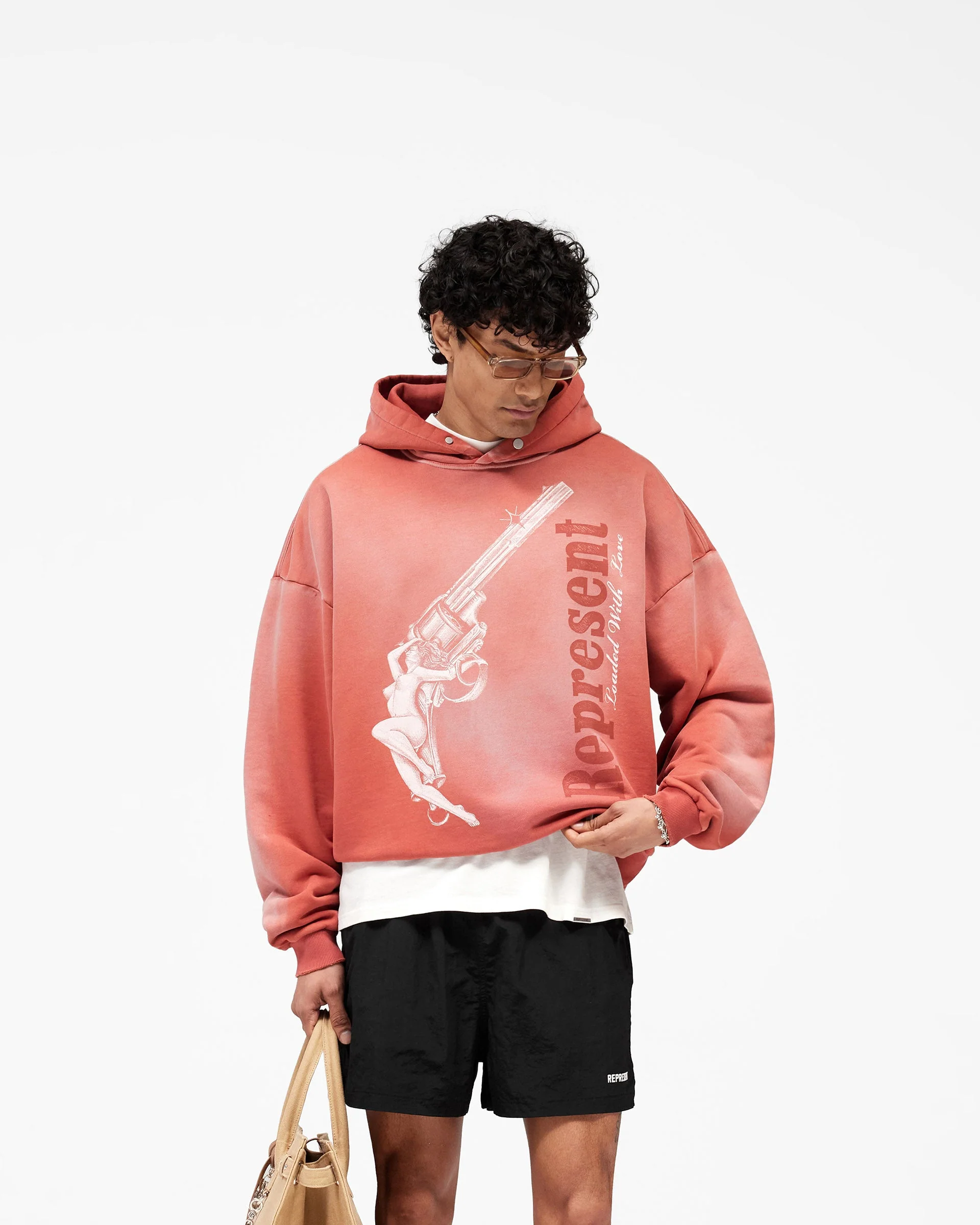 Loaded With Love Hoodie - Withered Rose - Image 2