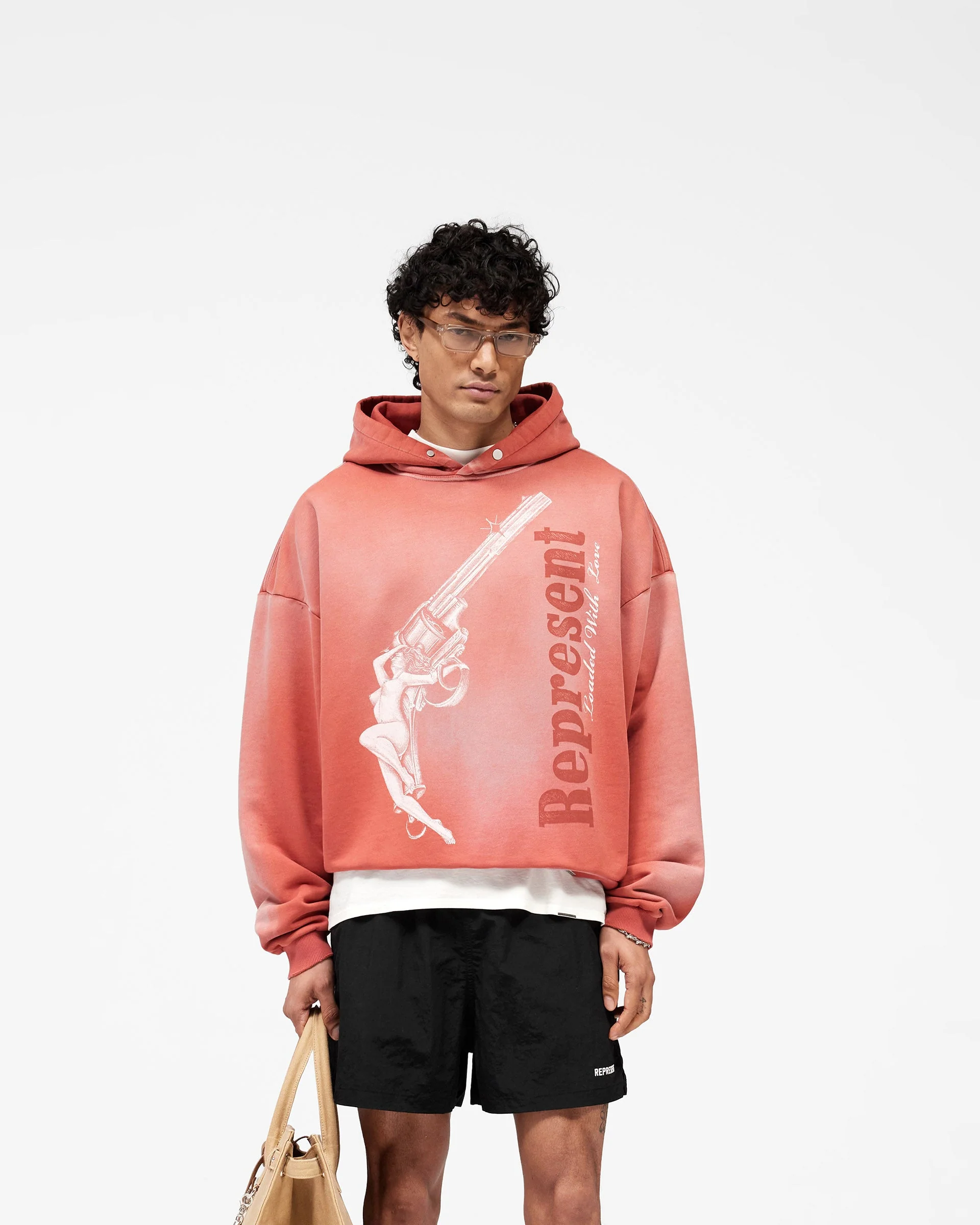 Loaded With Love Hoodie - Withered Rose - Image 3