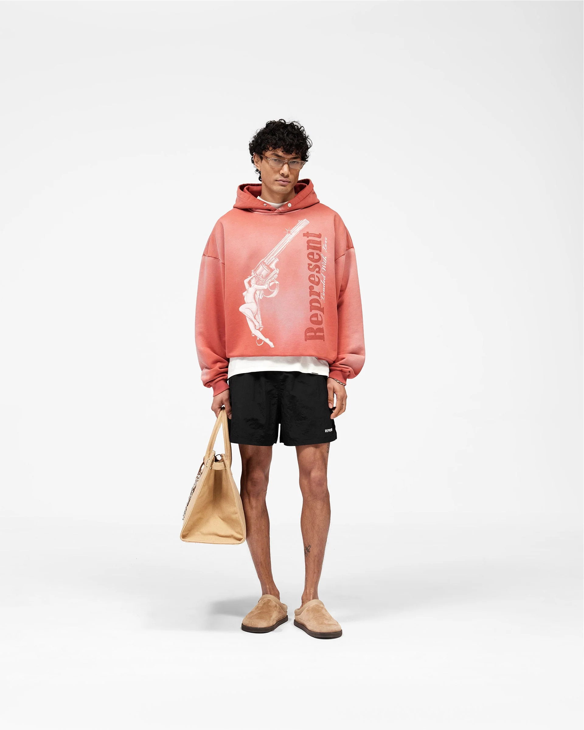 Loaded With Love Hoodie - Withered Rose - Image 7