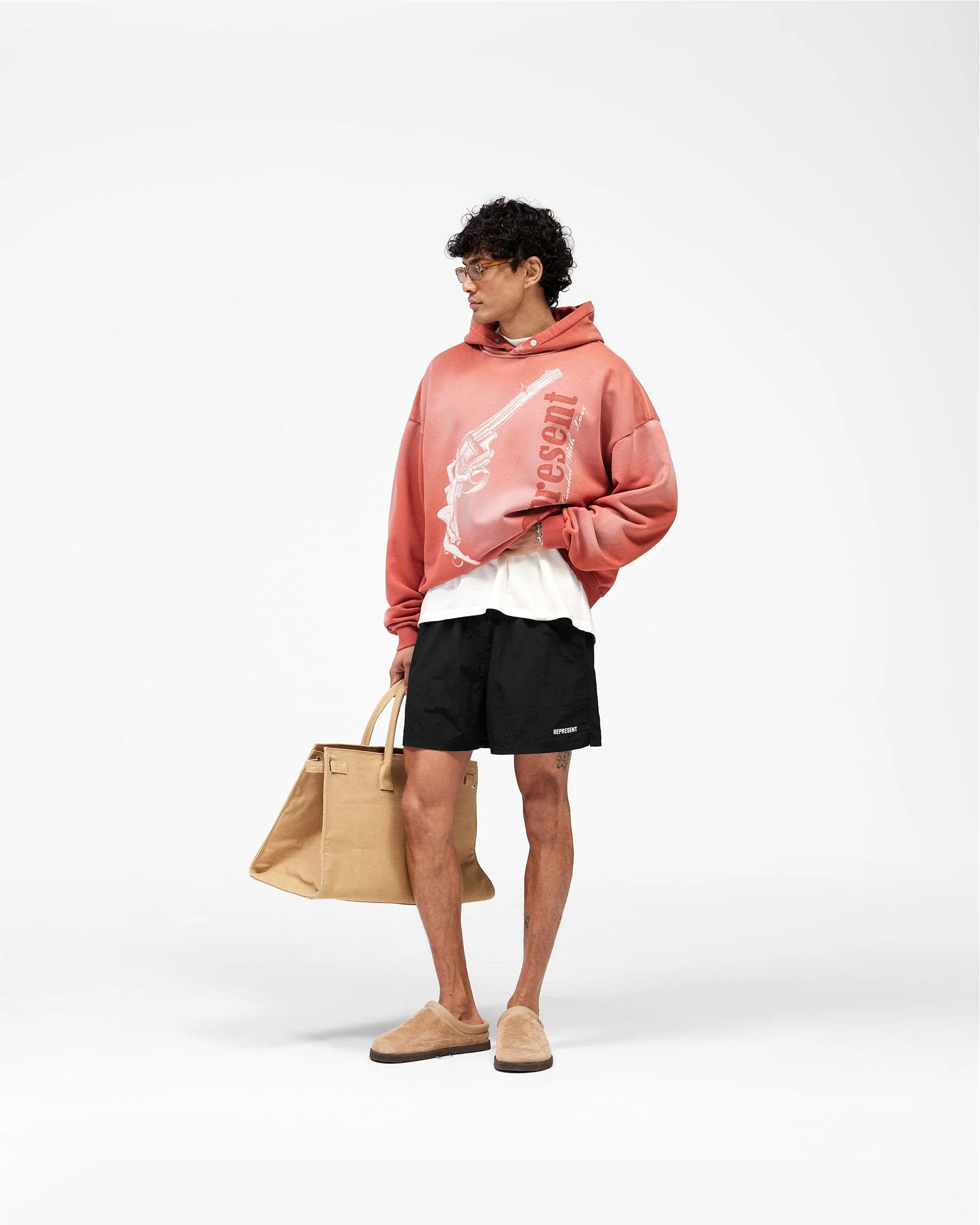 Loaded With Love Hoodie - Withered Rose - Image 8