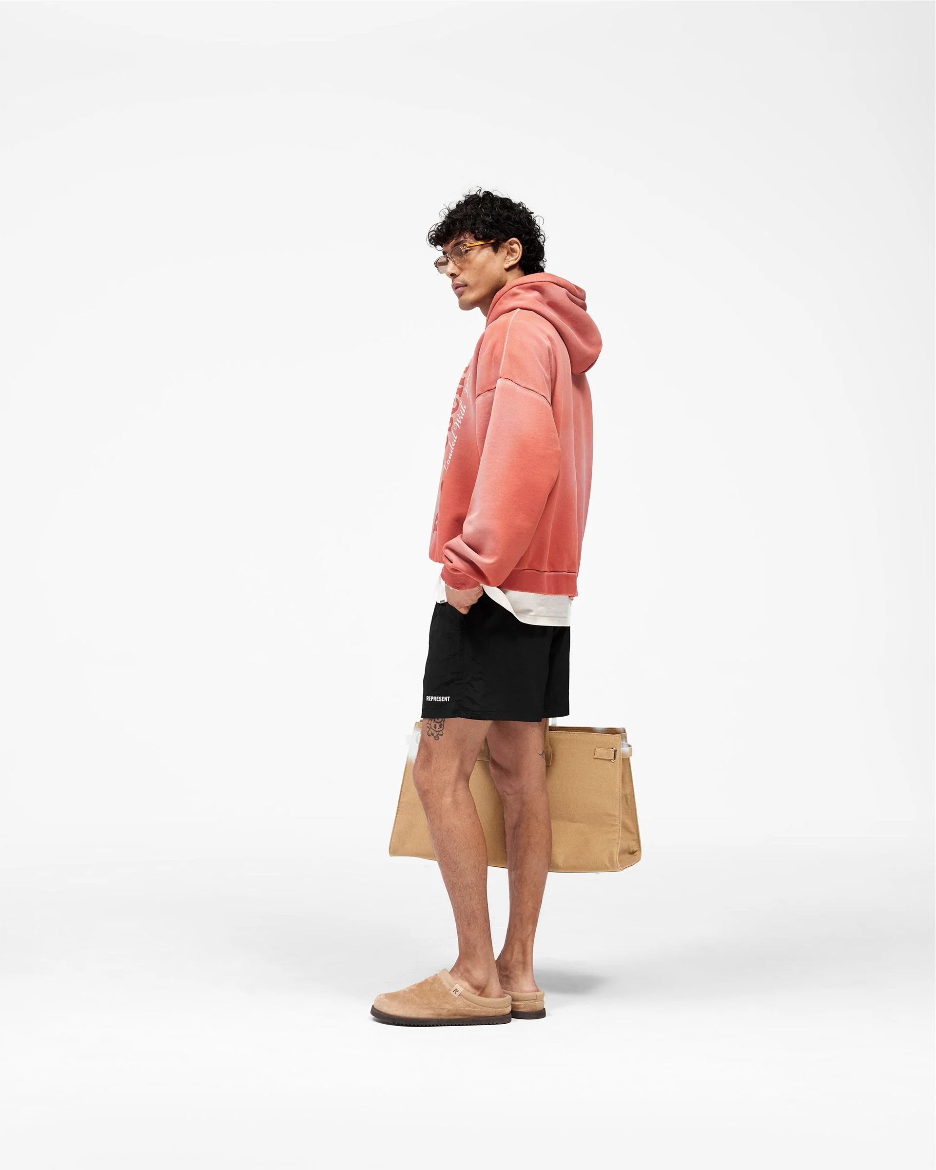 Loaded With Love Hoodie - Withered Rose - Image 9