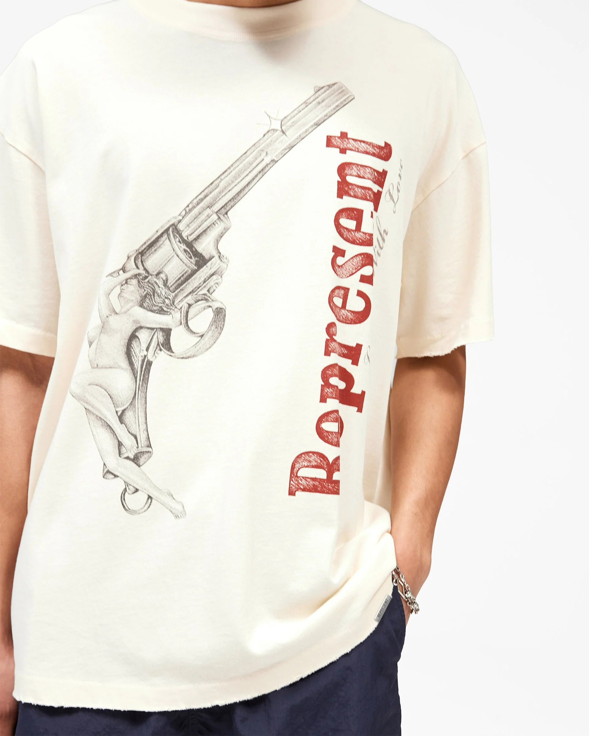 Loaded With Love T-Shirt - Buttercream - Image 7
