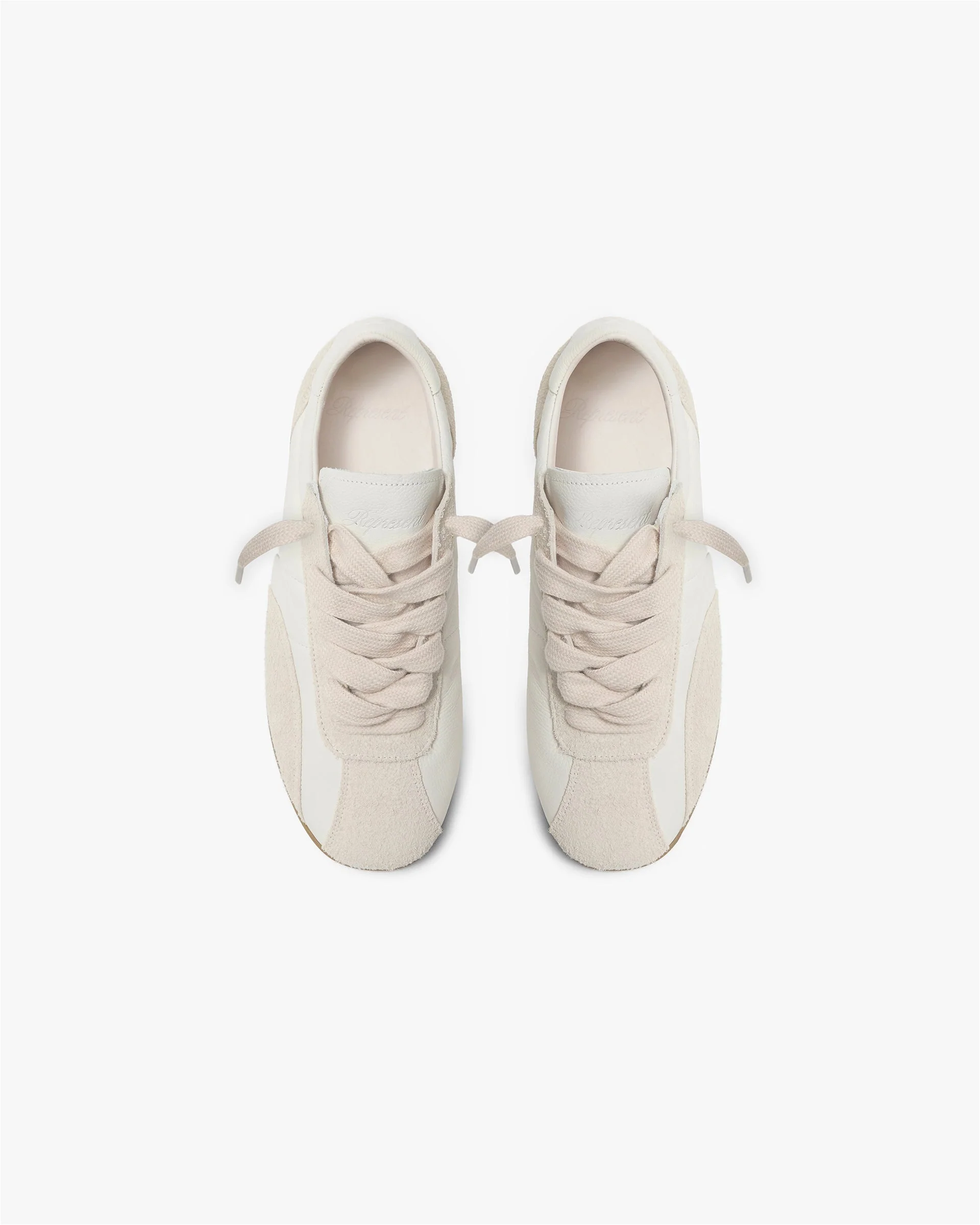 Low-Pro Leather Suede - Flat White Grey - Image 5