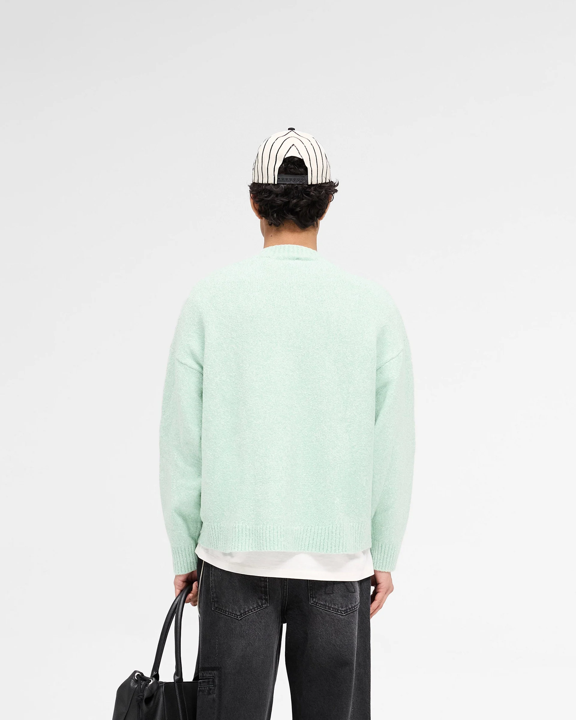 Marled Knit Jumper - Matcha - Image 4
