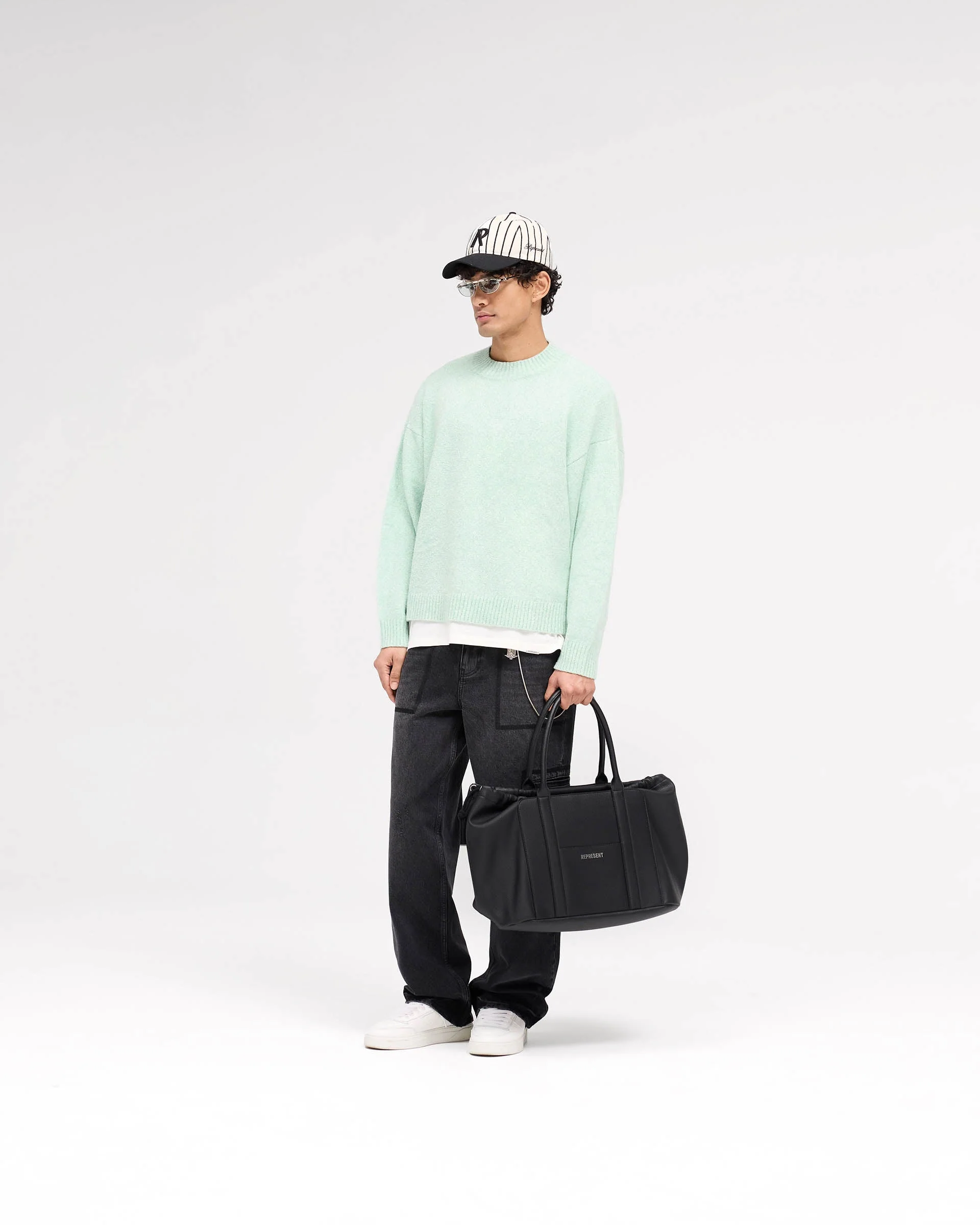 Marled Knit Jumper - Matcha - Image 6