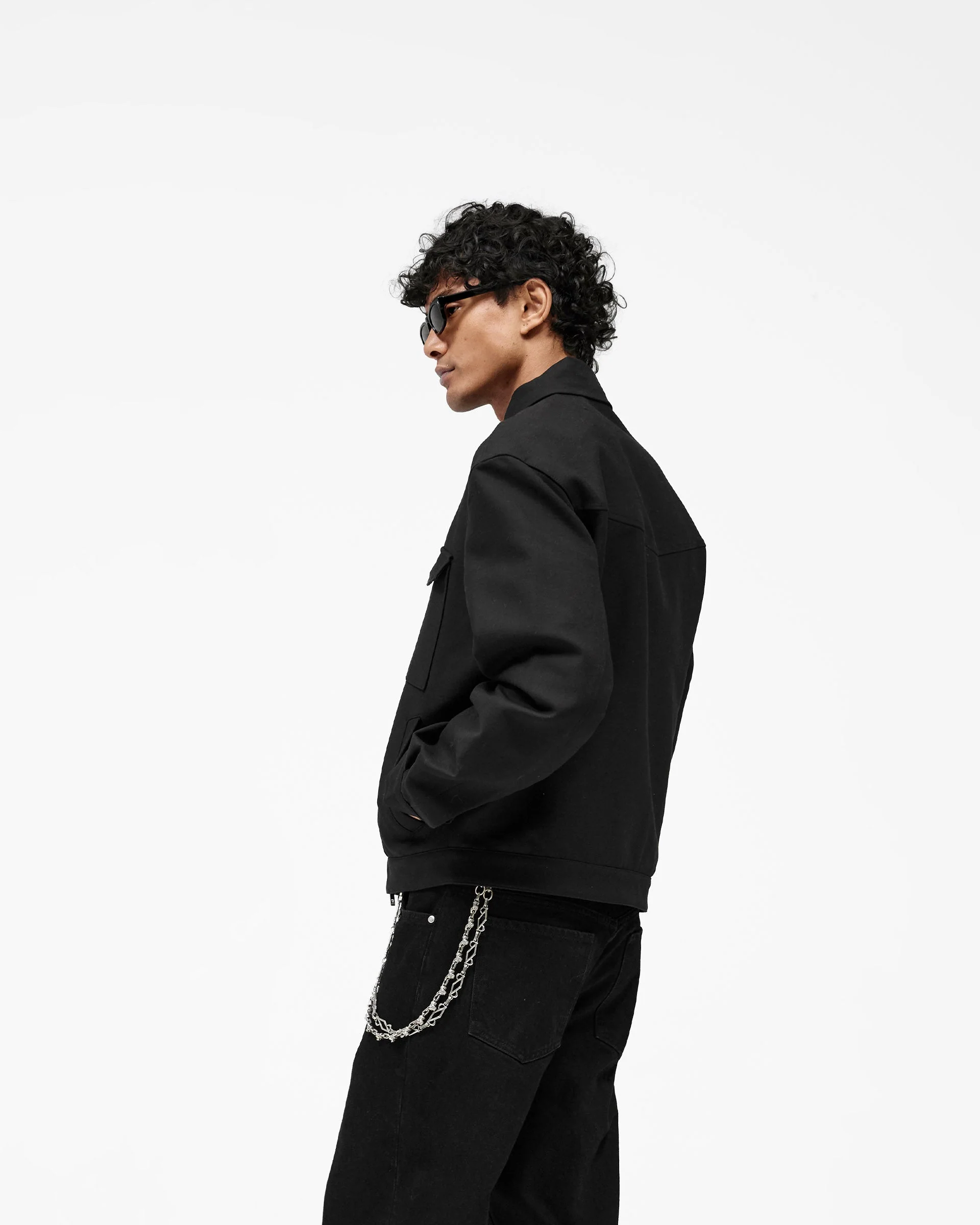 Melrose Jacket - Jet Black - Image 5