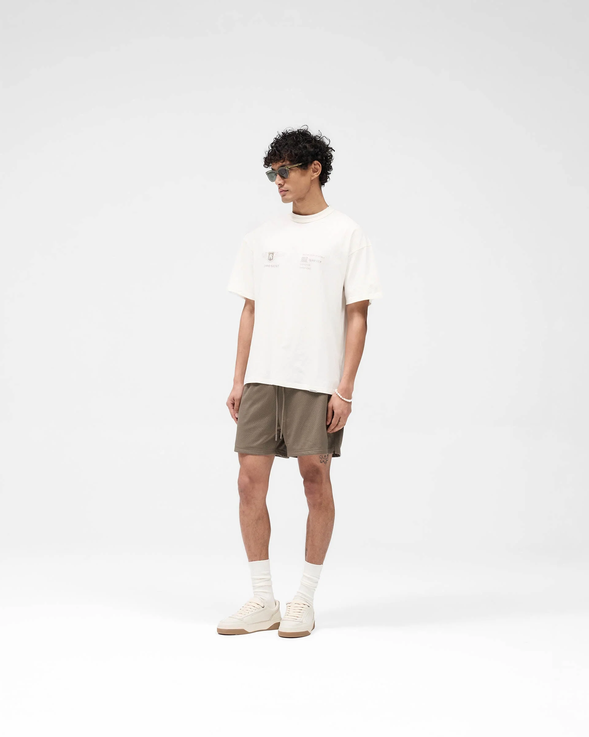 Mesh Short - Stone - Image 6