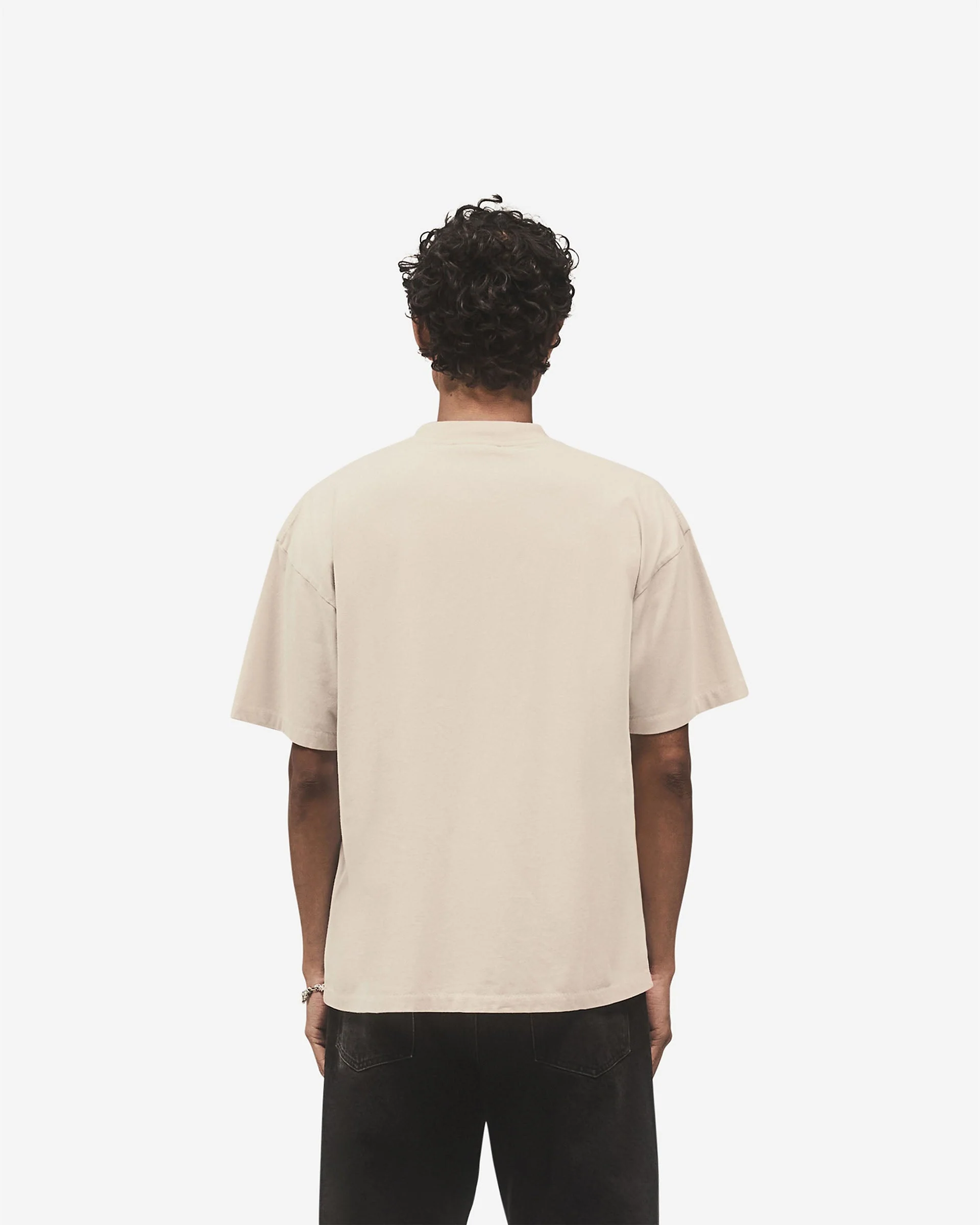 Metal Block Logo T-Shirt - Concrete - Image 5