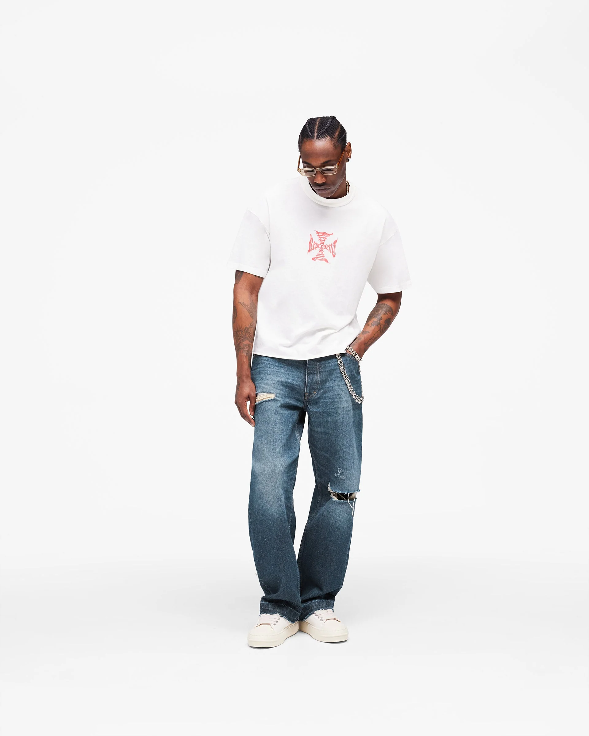 MH T-Shirt V2 - Ash White - Image 10