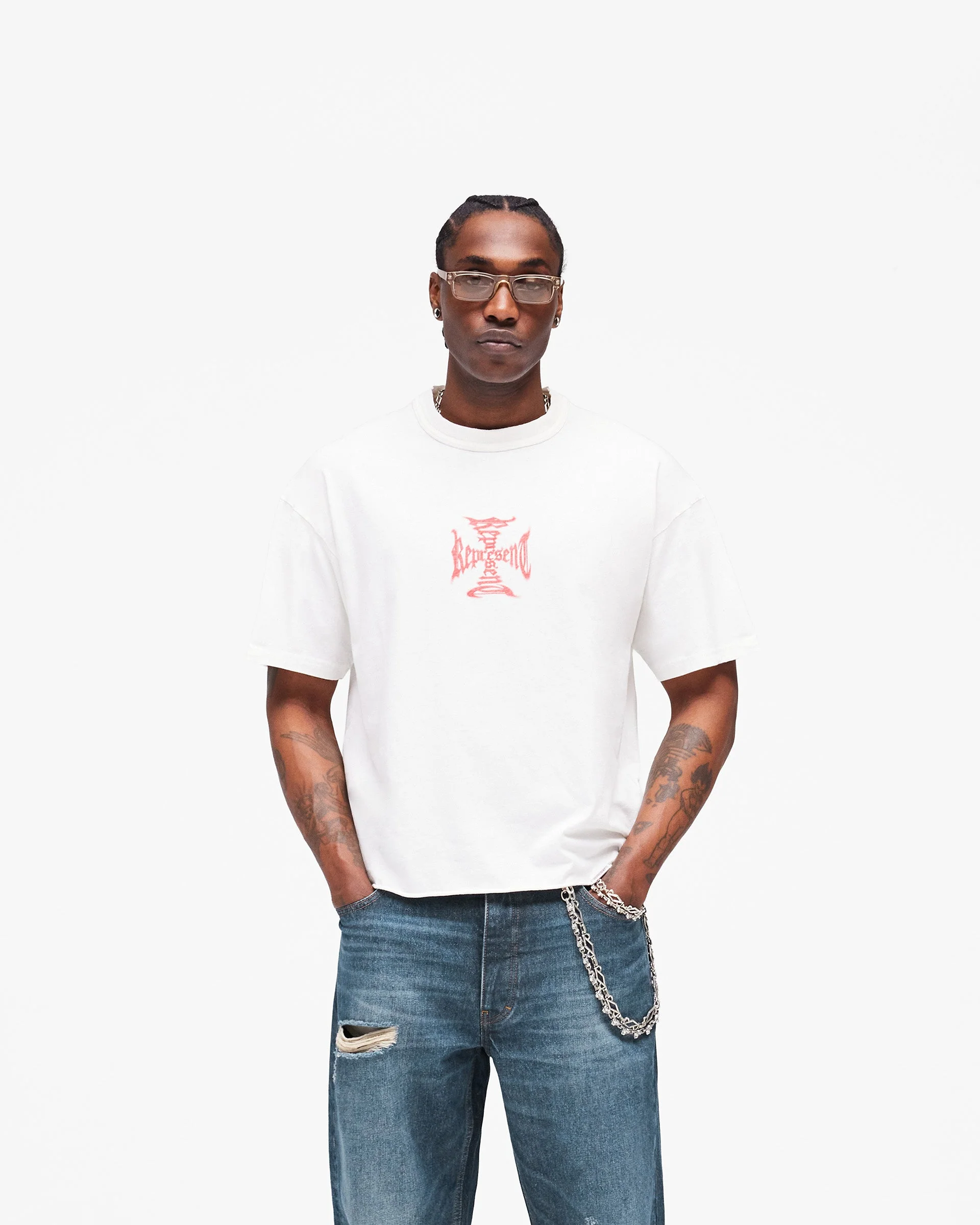 MH T-Shirt V2 - Ash White - Image 3