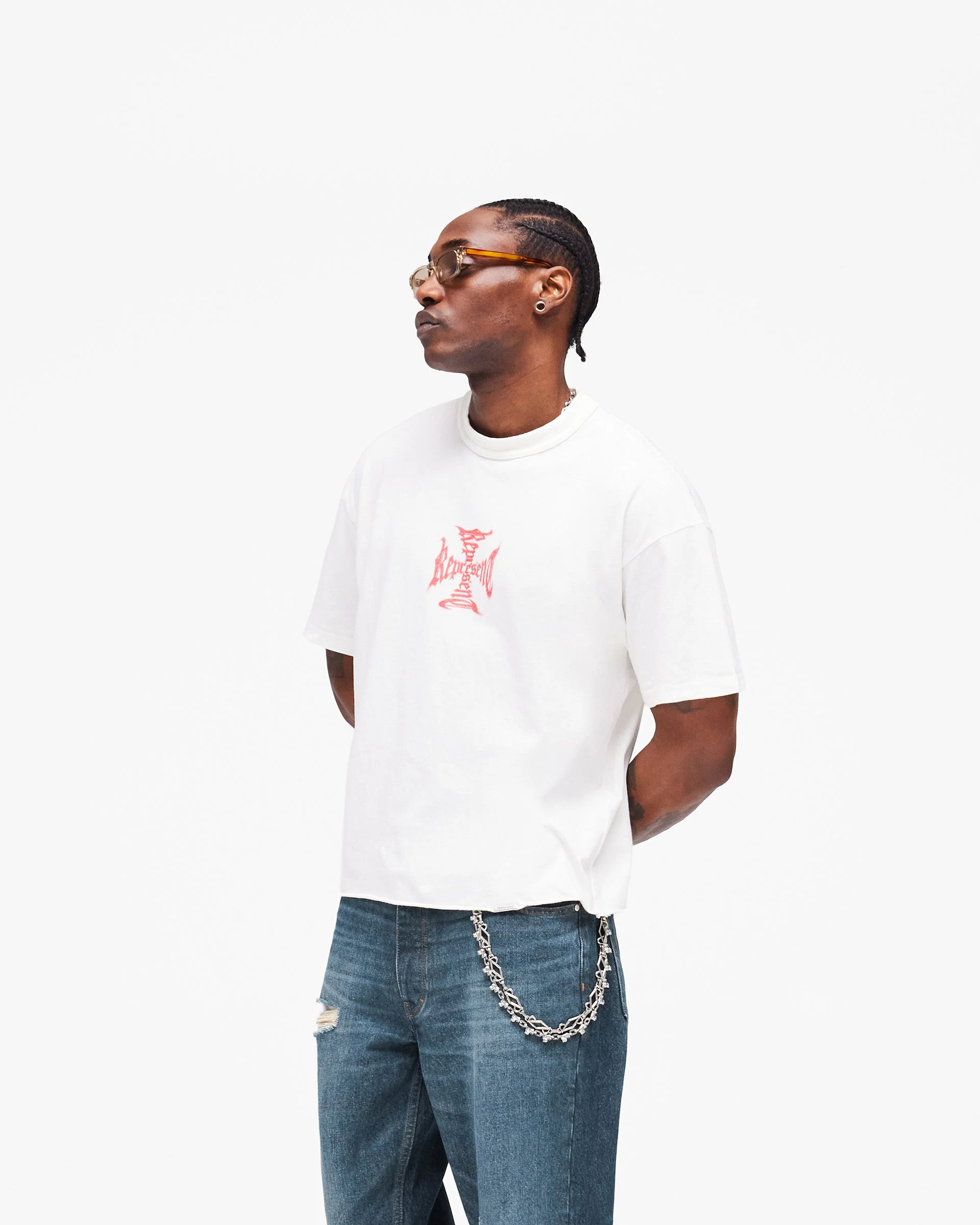 MH T-Shirt V2 - Ash White - Image 4