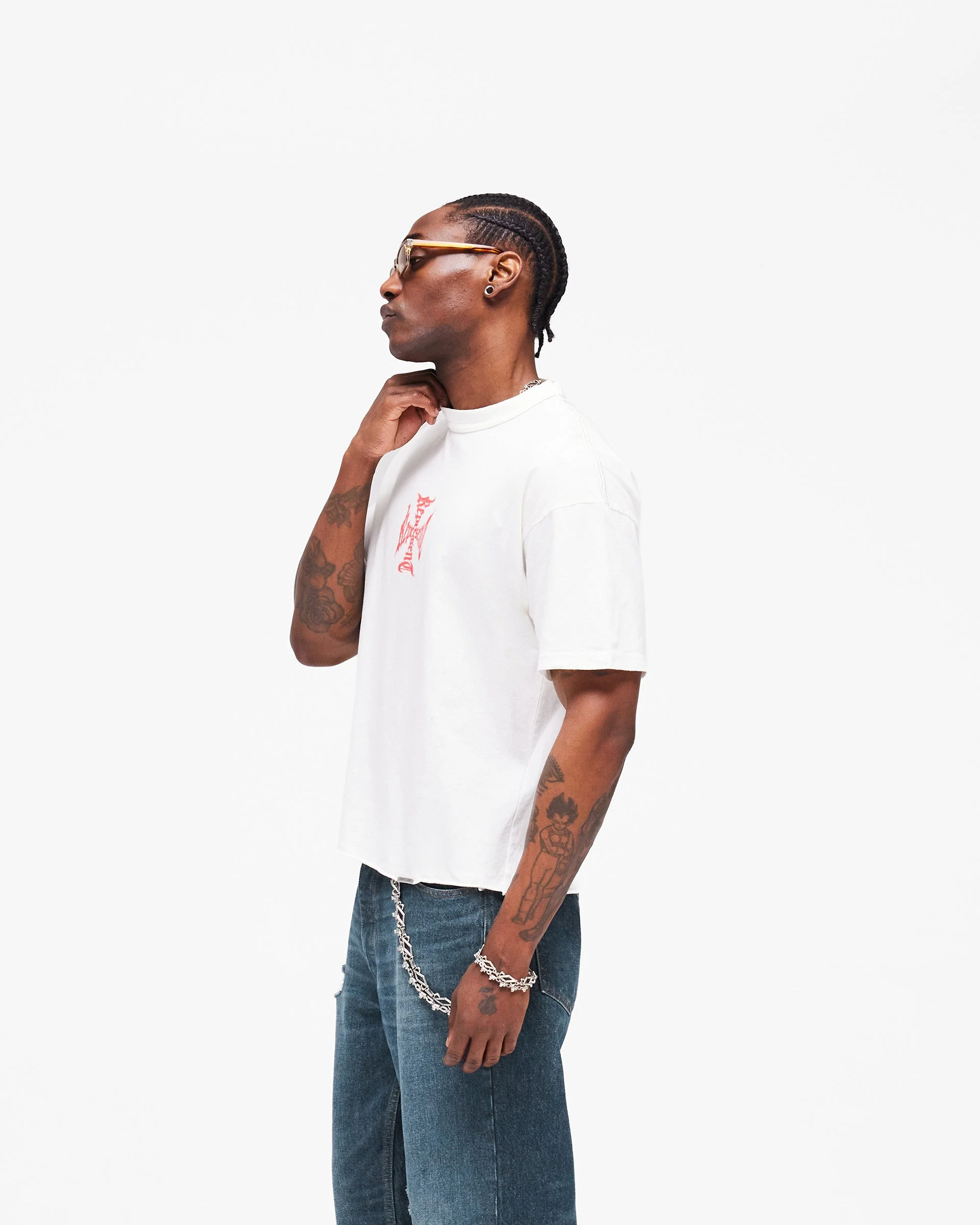 MH T-Shirt V2 - Ash White - Image 7