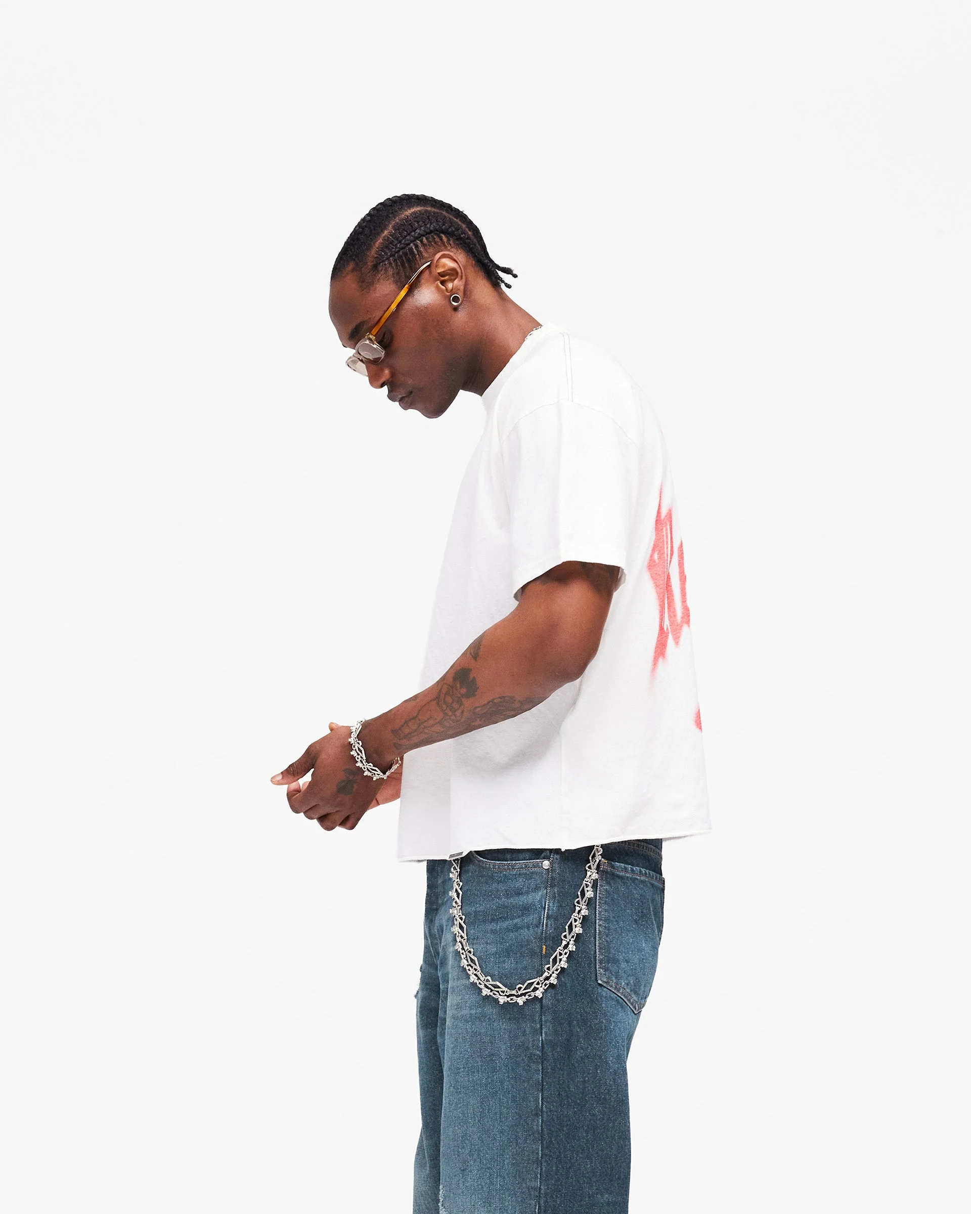 MH T-Shirt V2 - Ash White - Image 8