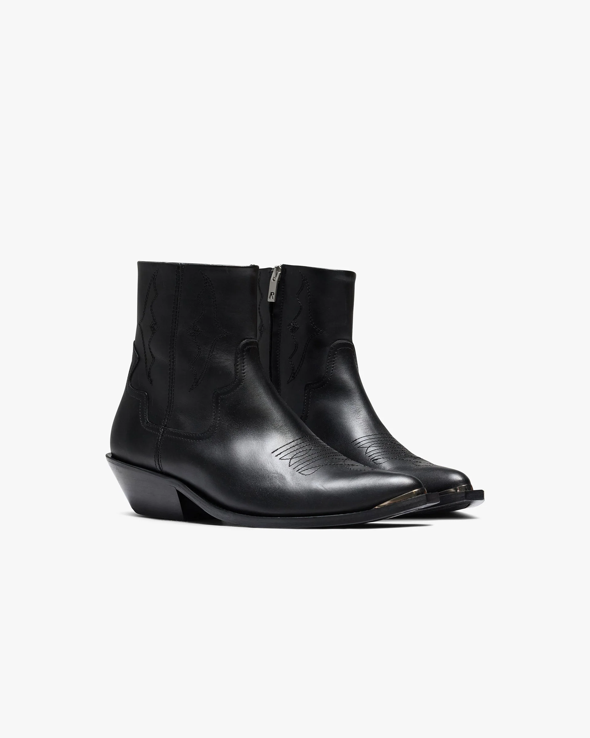 Michael Zip Boot  Leather - Black - Image 2