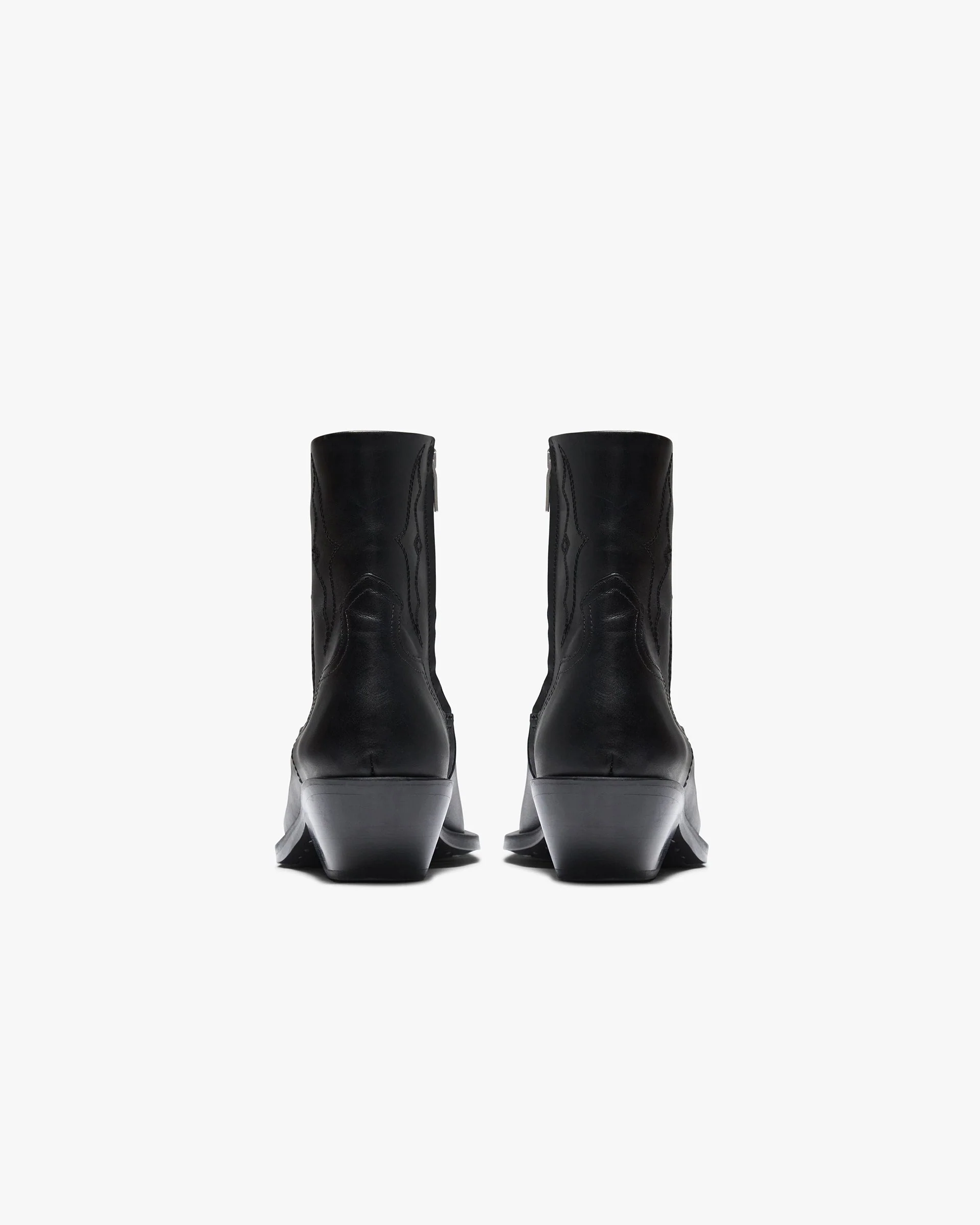 Michael Zip Boot  Leather - Black - Image 4