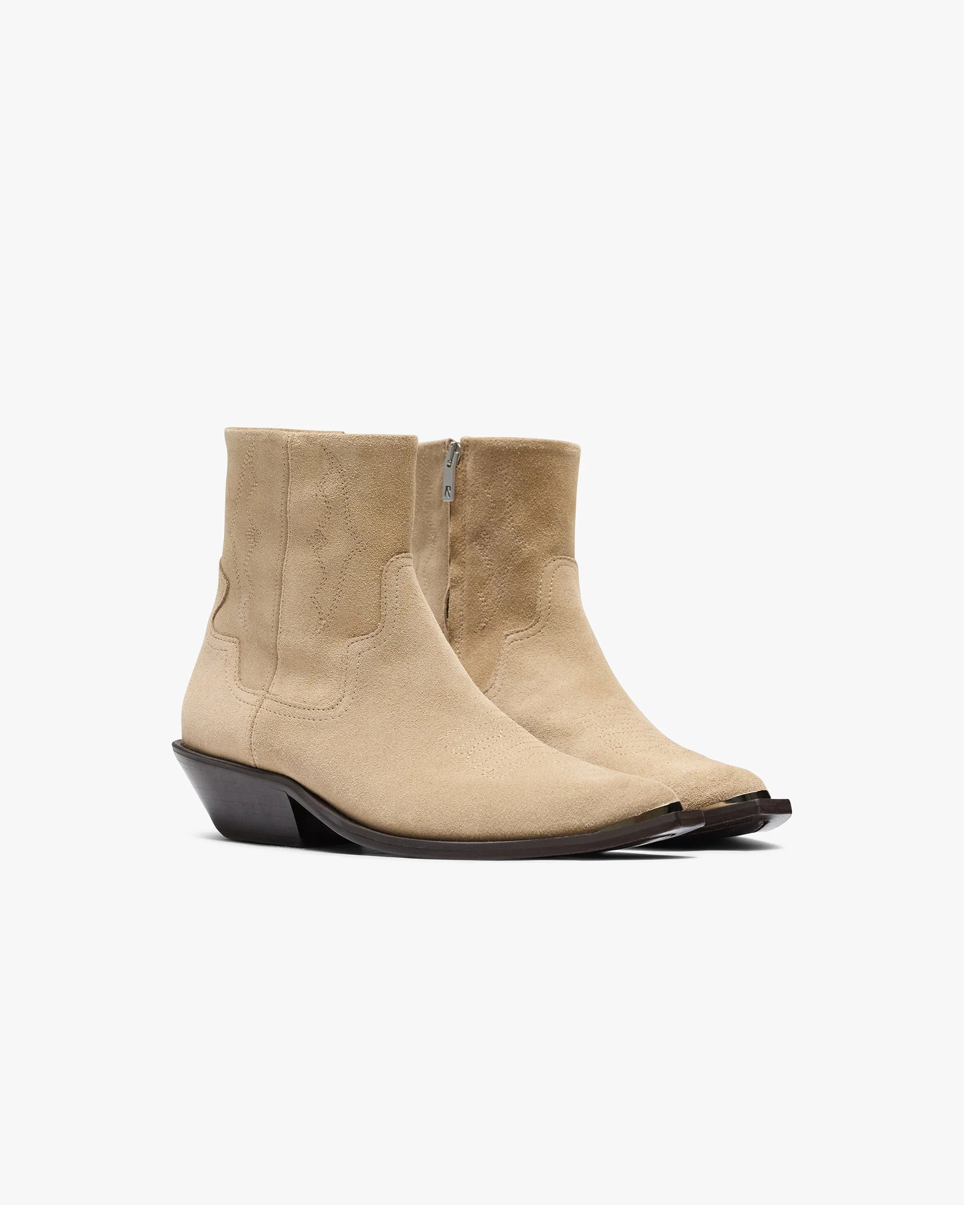 Michael Zip Boot Suede - Brown - Image 2