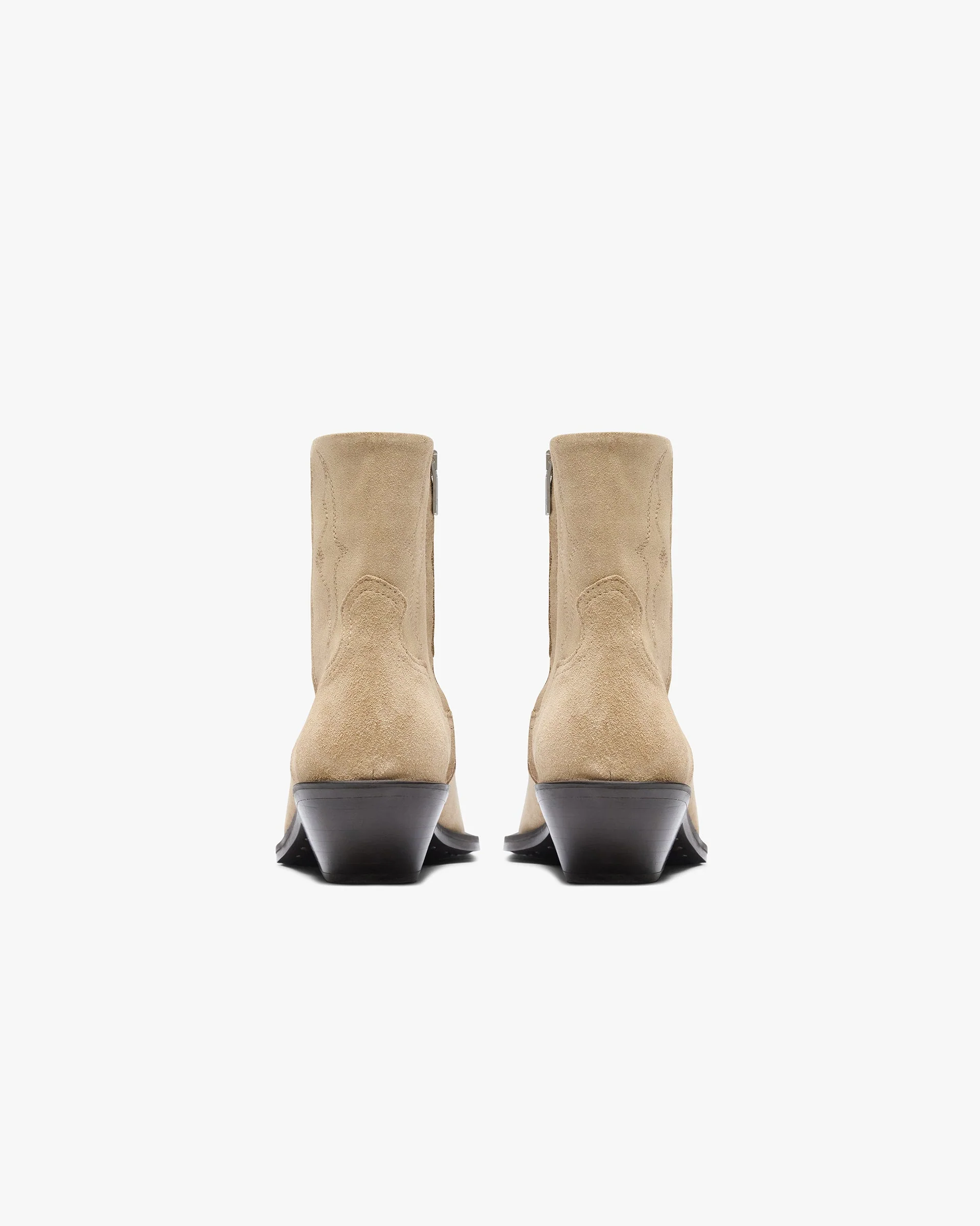 Michael Zip Boot Suede - Brown - Image 4