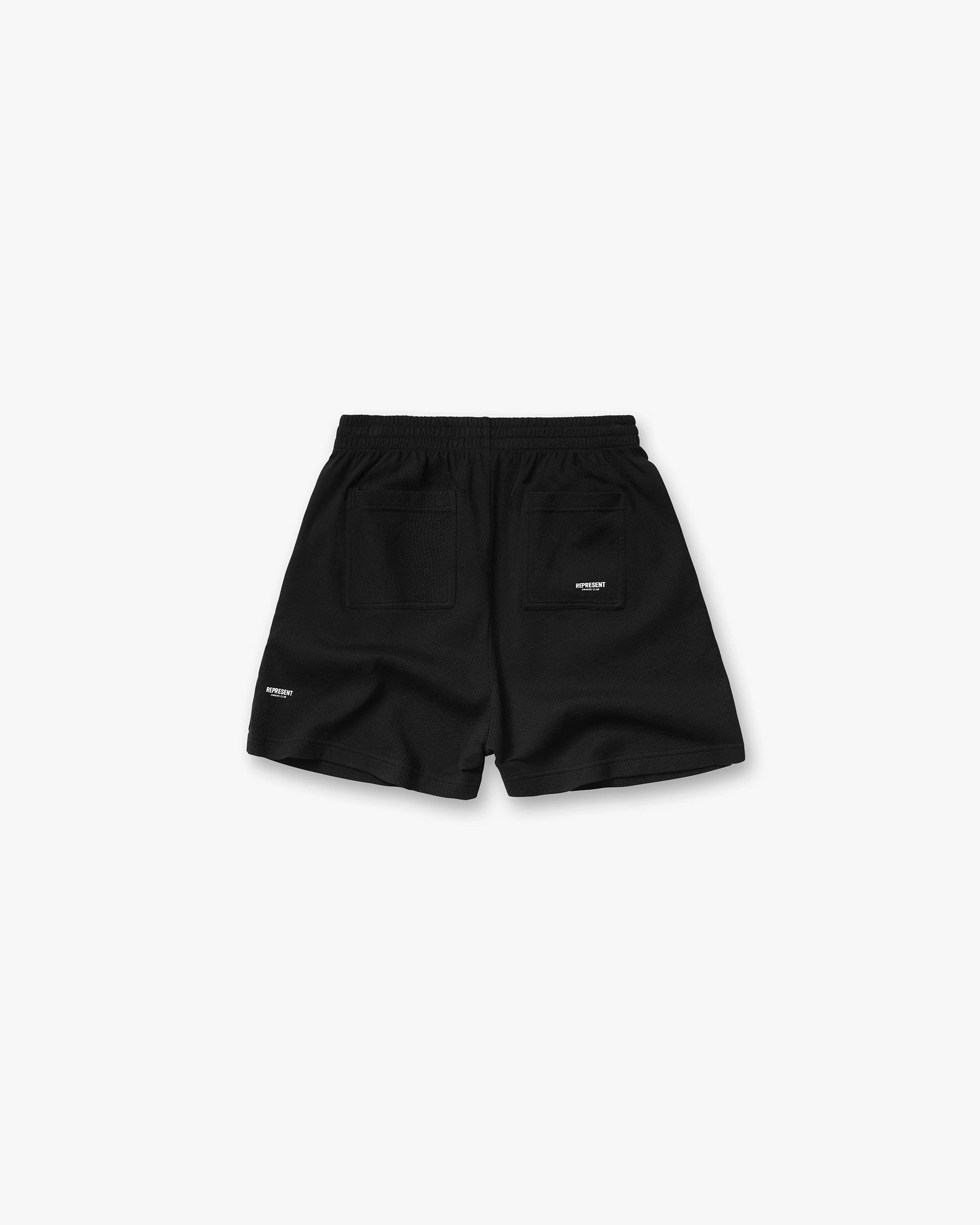 Micro Owners Club Mesh Shorts - Black - Image 2