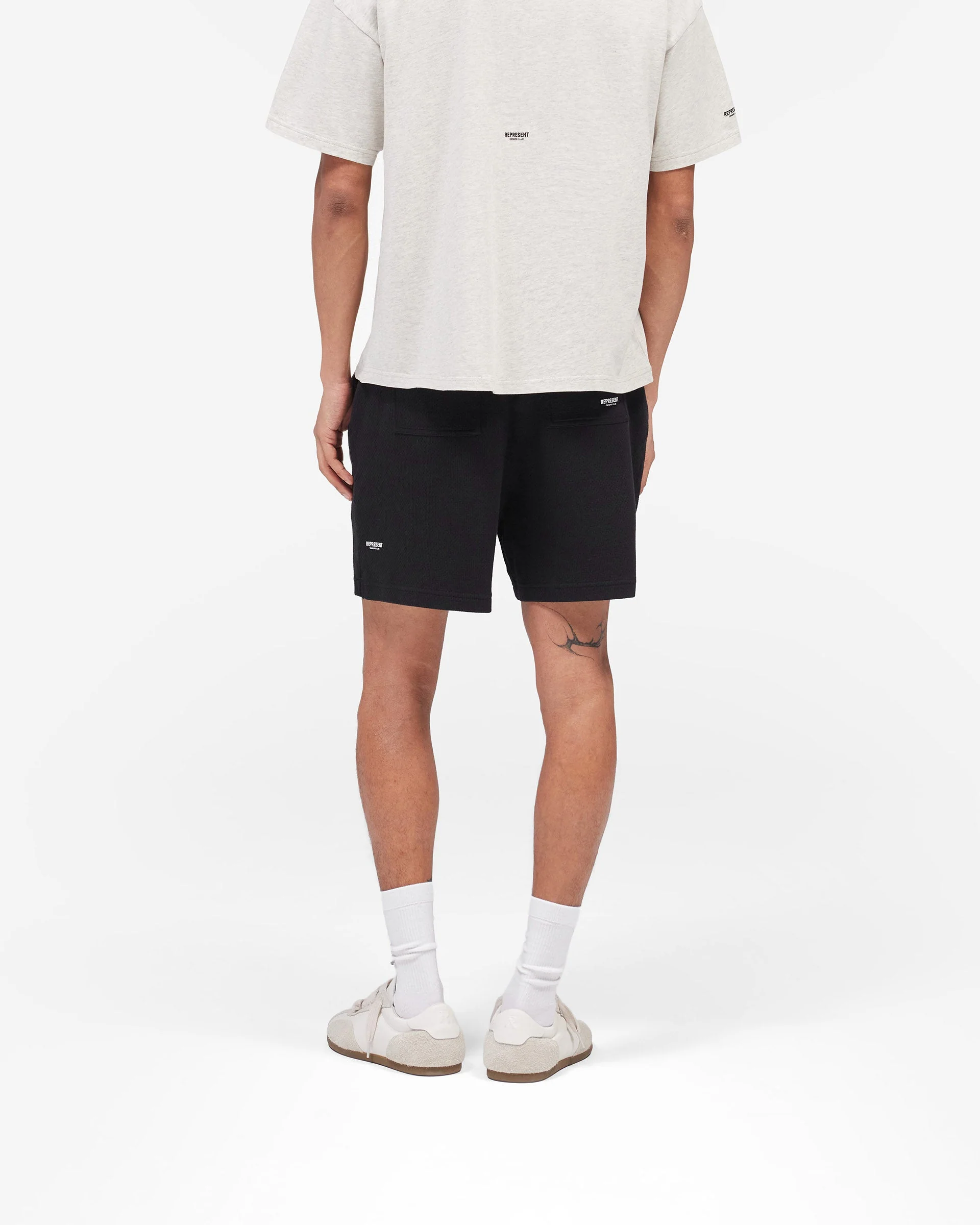 Micro Owners Club Mesh Shorts - Black - Image 6