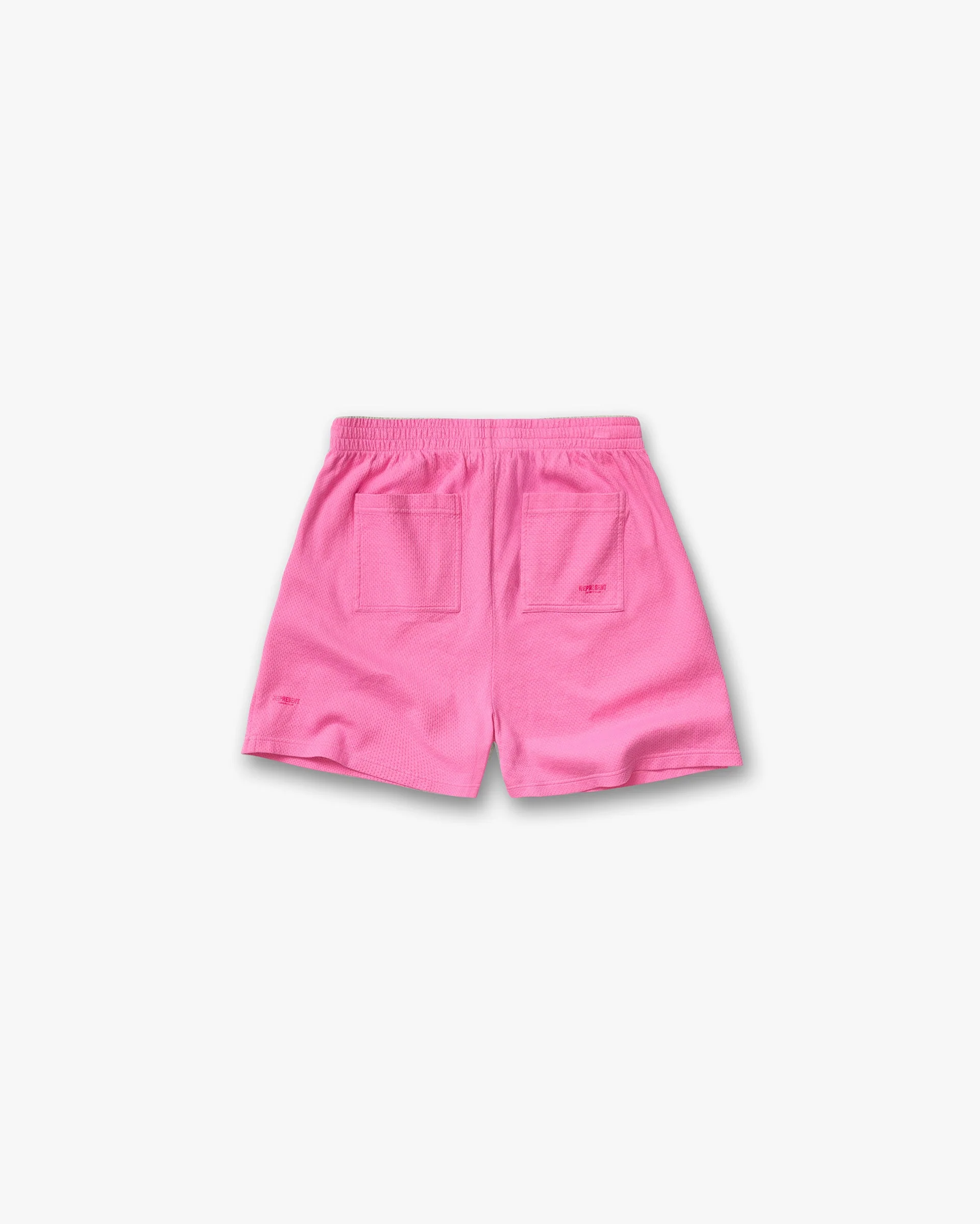 Micro Owners Club Mesh Shorts - Pink Lemonade - Image 2