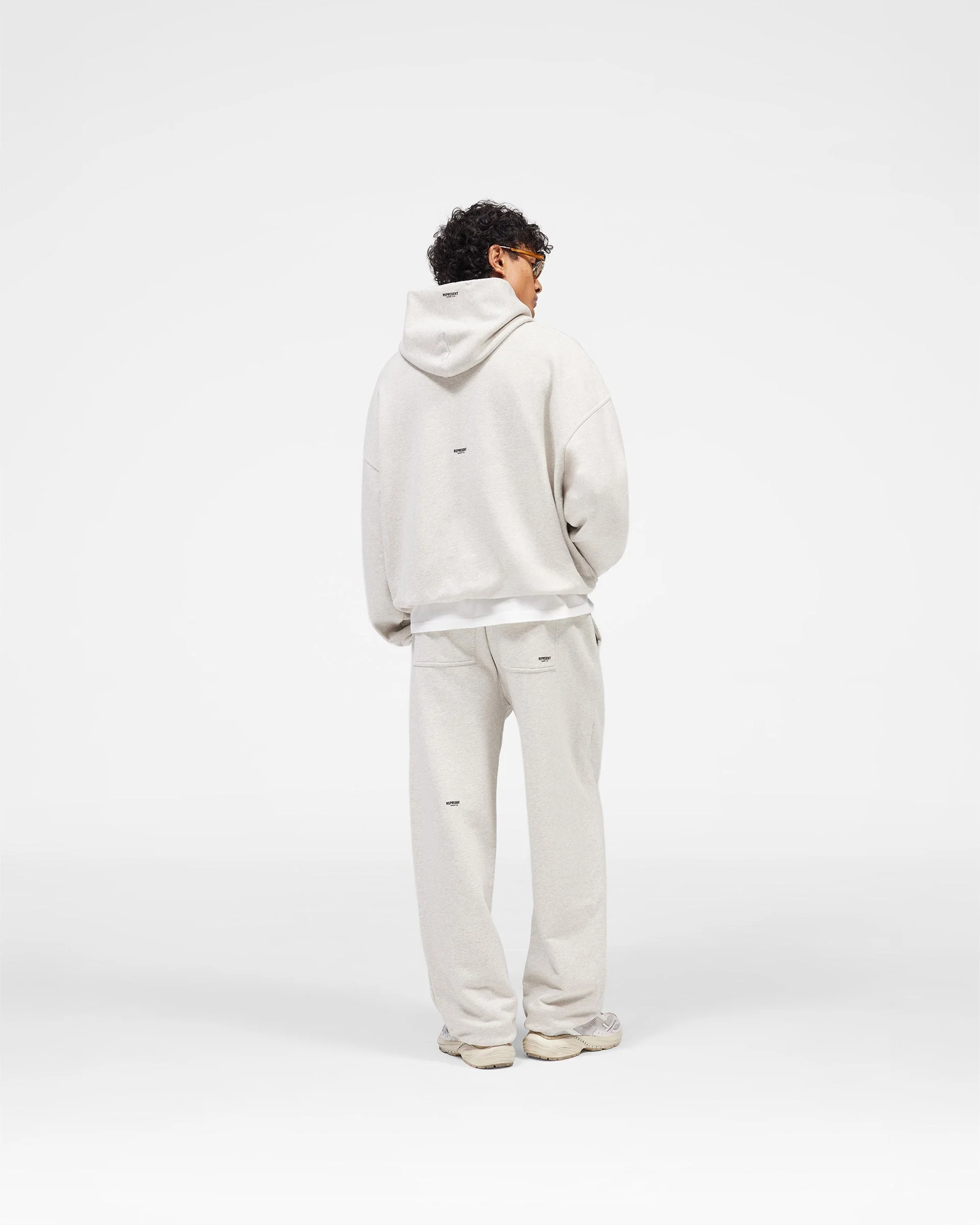 Micro Owners Club Sweatpant - Cream Marl - Image 10