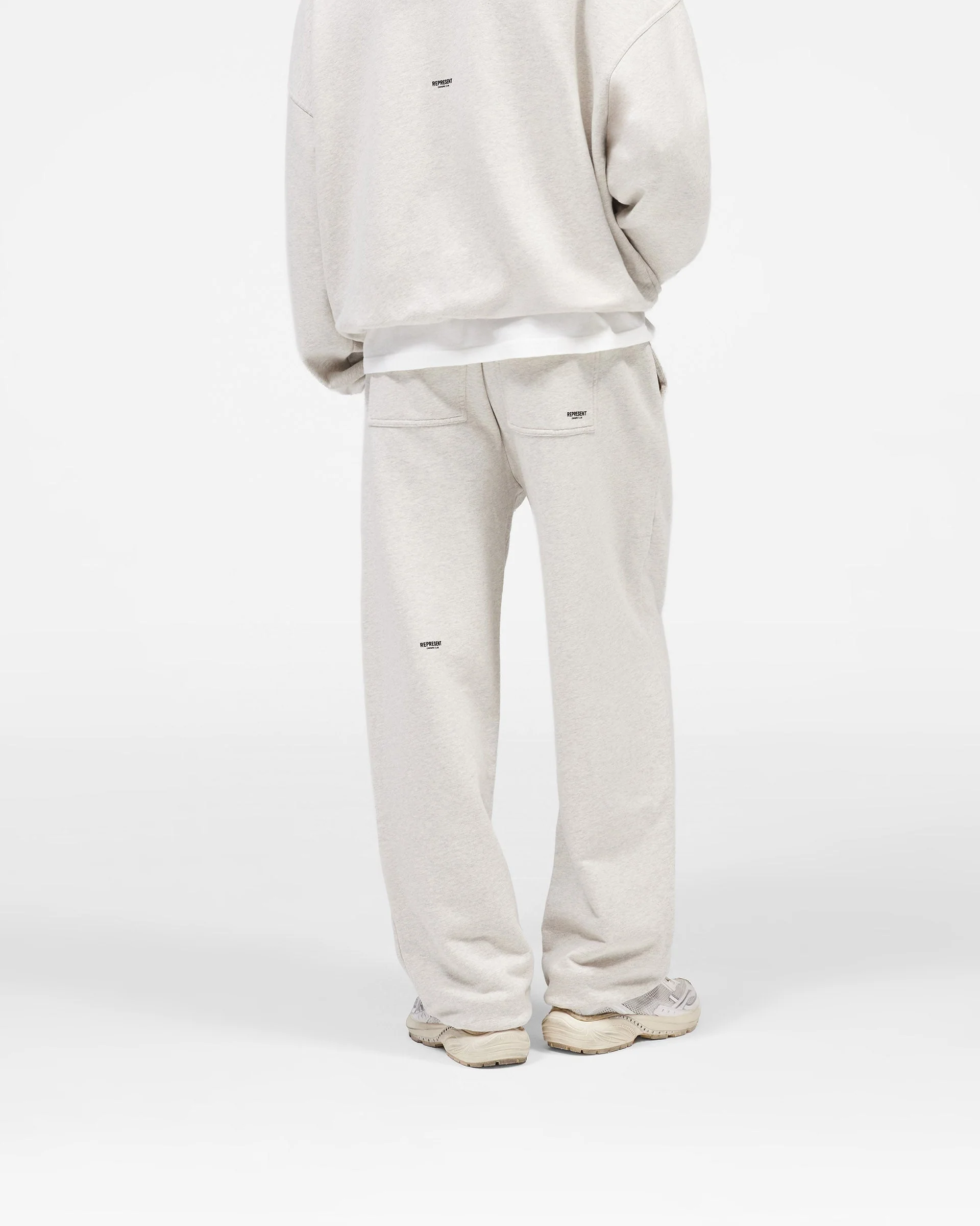 Micro Owners Club Sweatpant - Cream Marl - Image 6