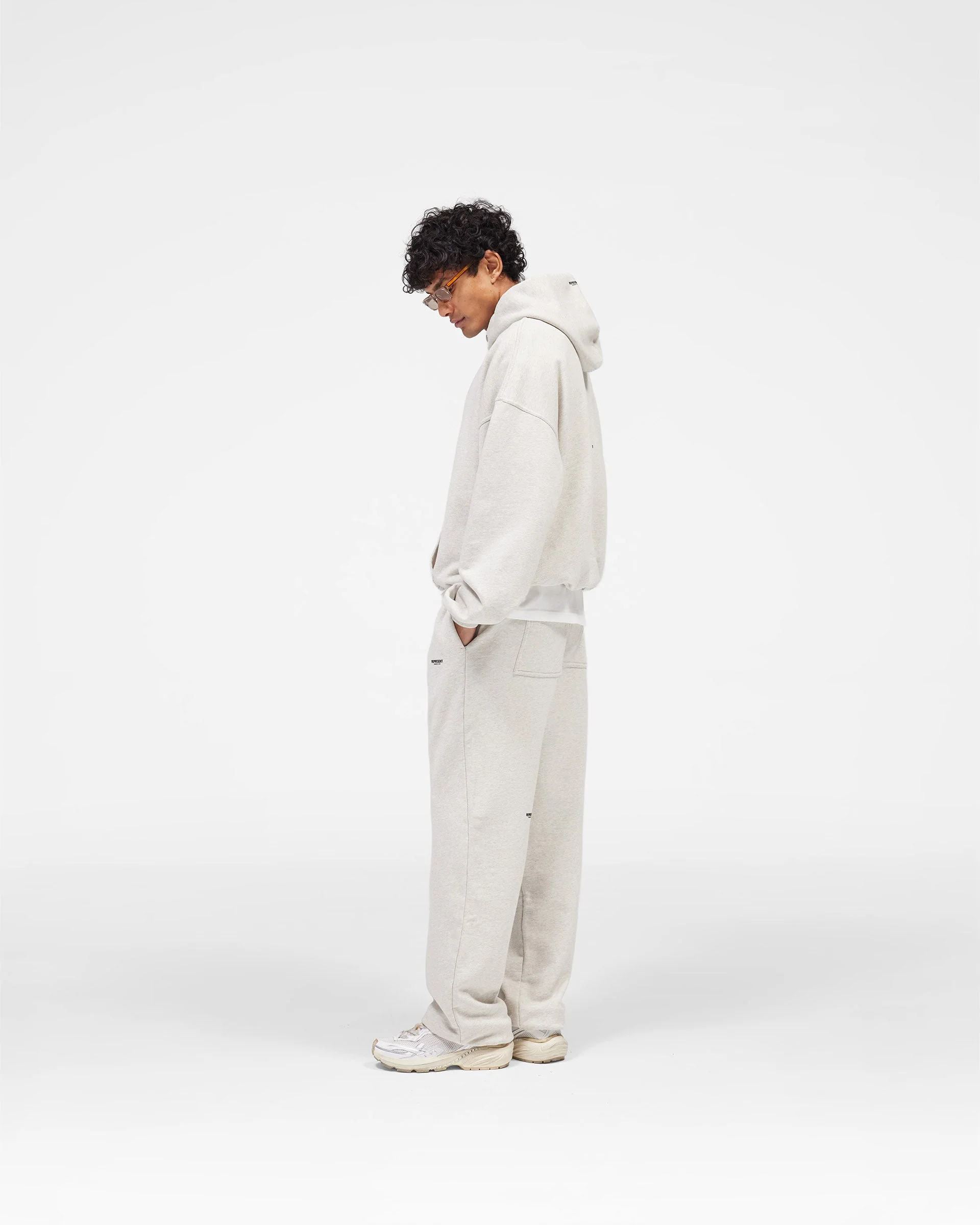 Micro Owners Club Sweatpant - Cream Marl - Image 9