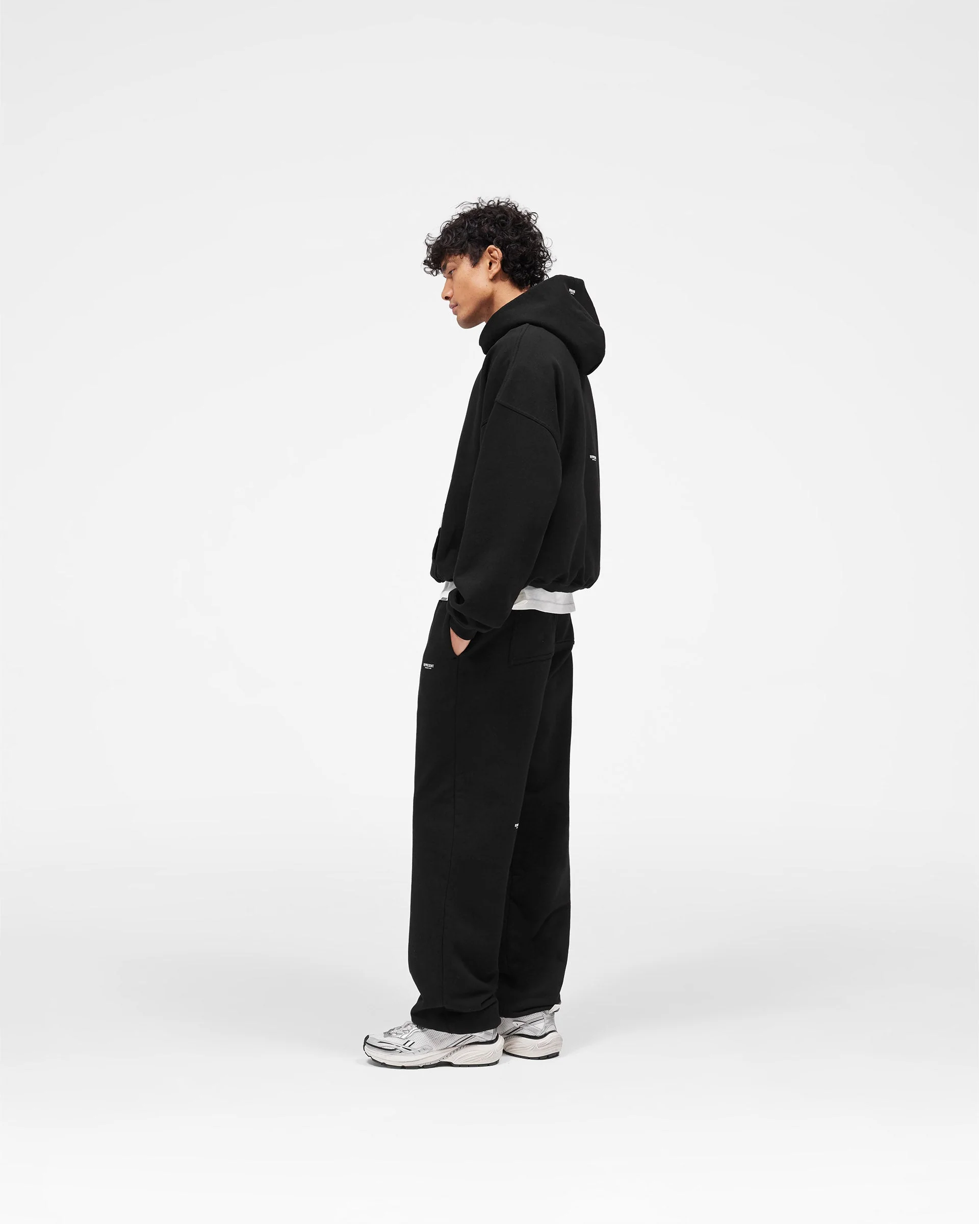 Micro Owners Club Sweatpant - Jet Black - Image 9