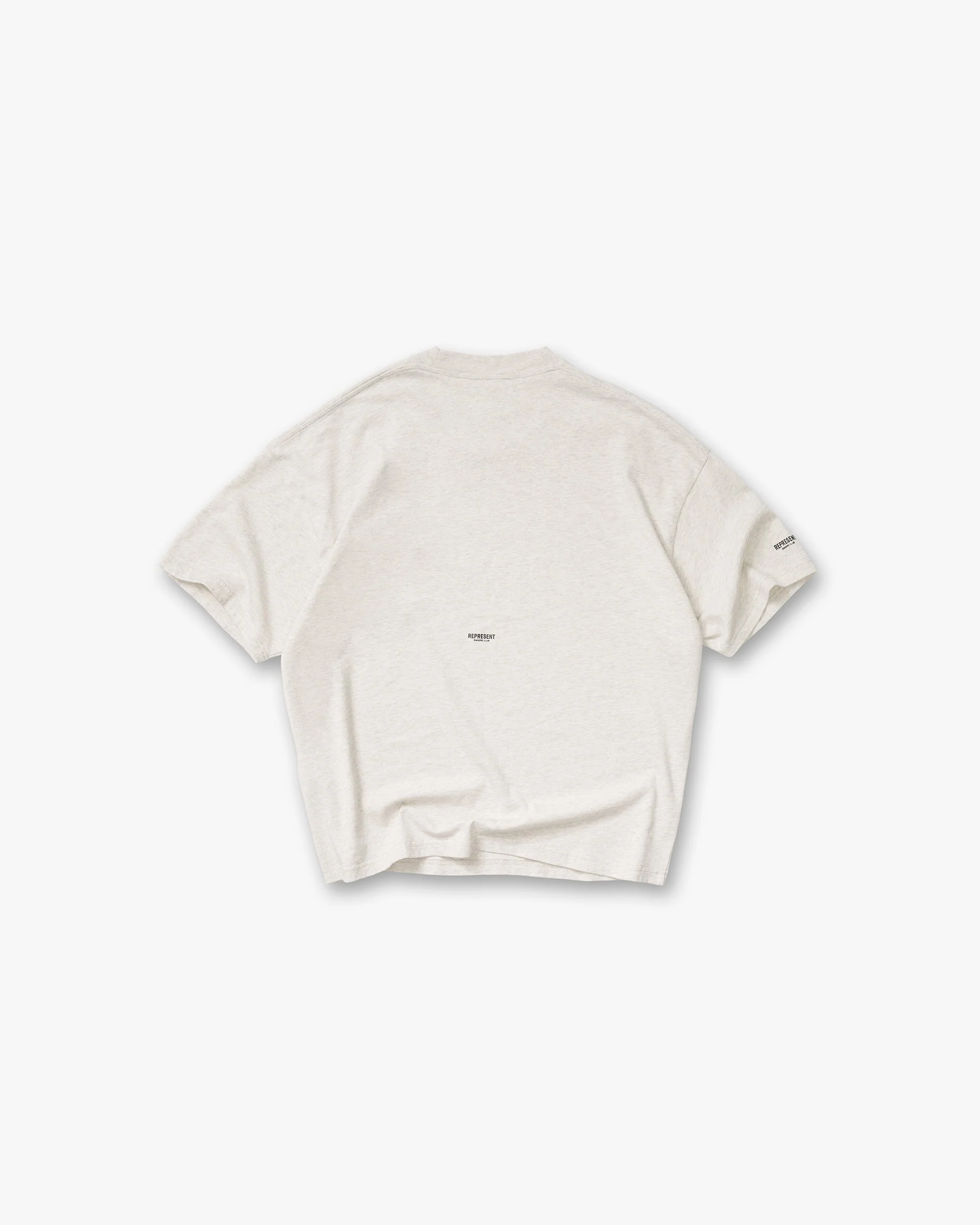 Micro Owners Club T-Shirt - Cream Marl - Image 2