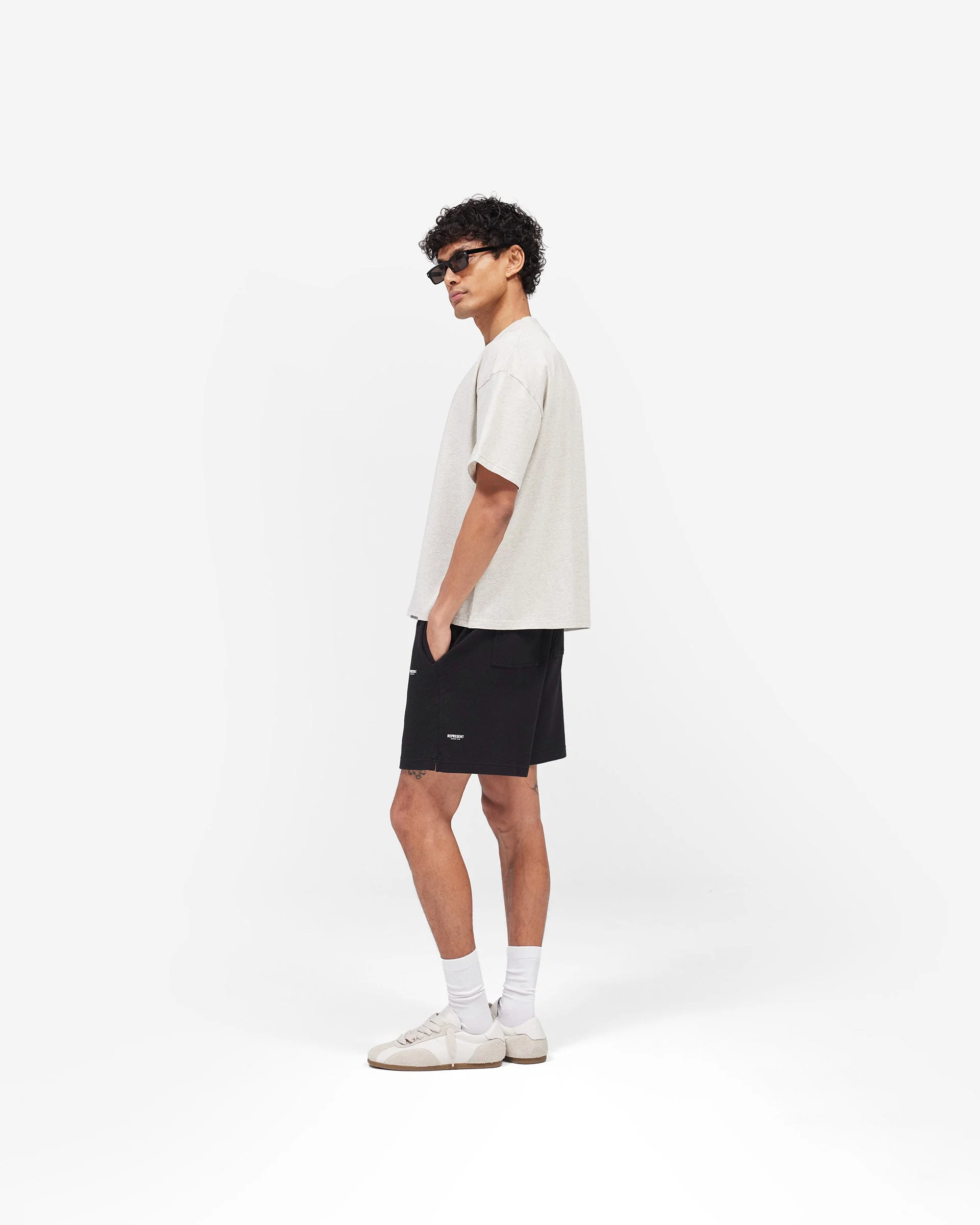 Micro Owners Club T-Shirt - Cream Marl - Image 9