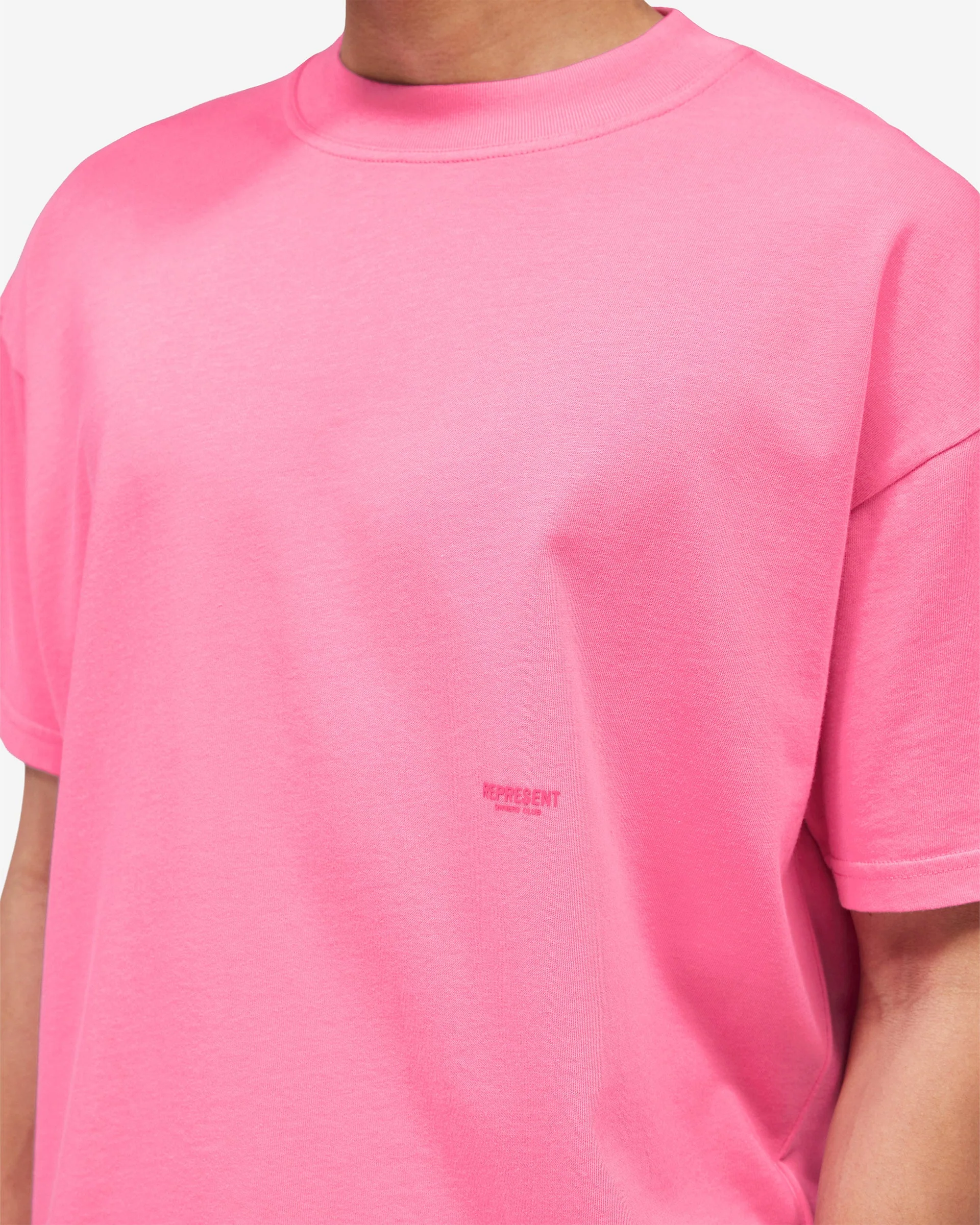 Micro Owners Club T-Shirt - Pink Lemonade - Image 7