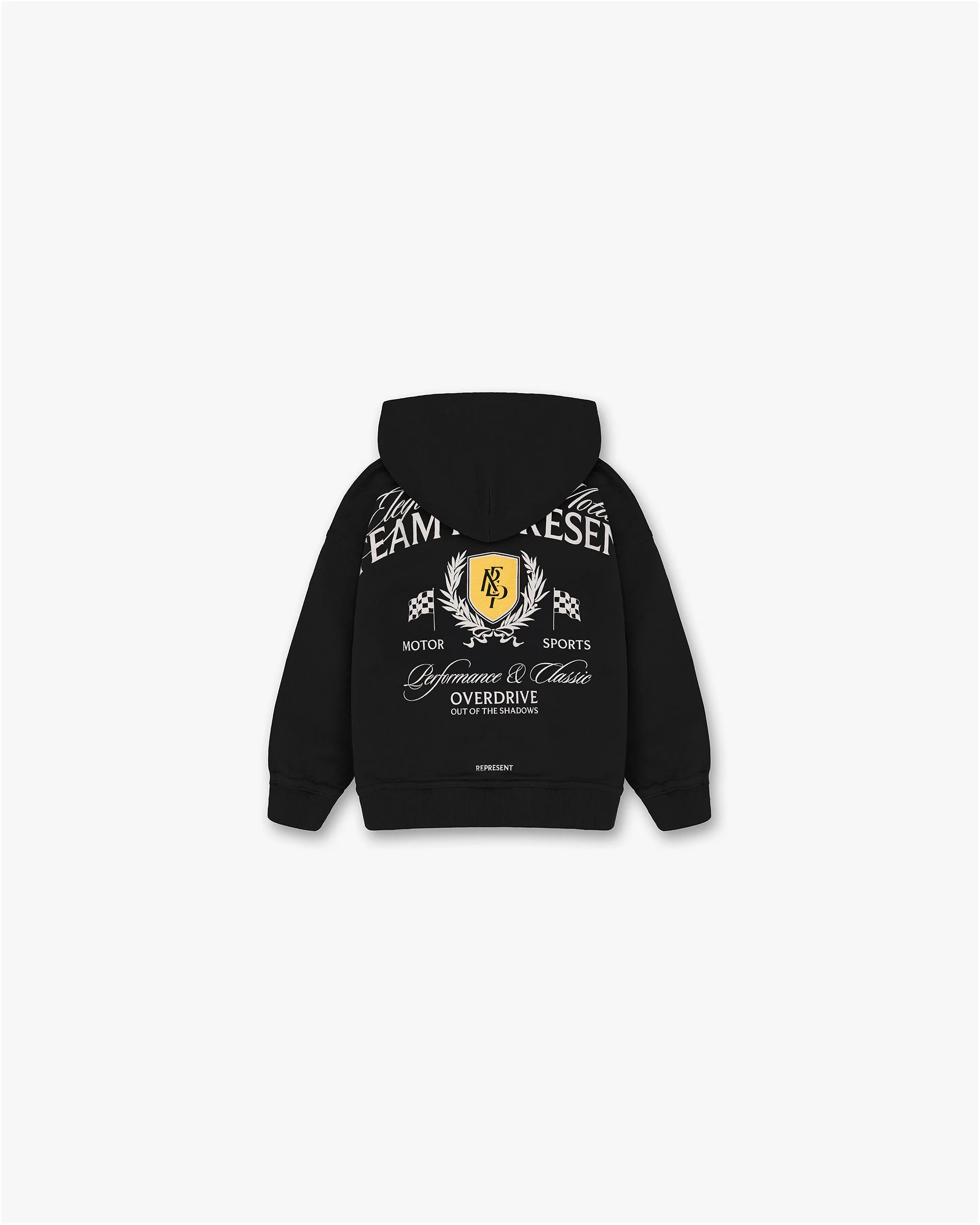 Mini Crest Hoodie - Vintage Black - Image 2