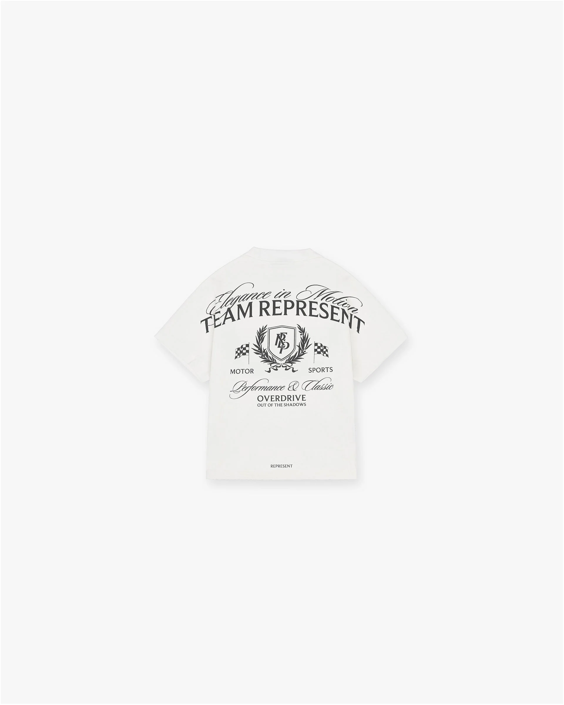 Mini Crest T-Shirt - Flat White - Image 2