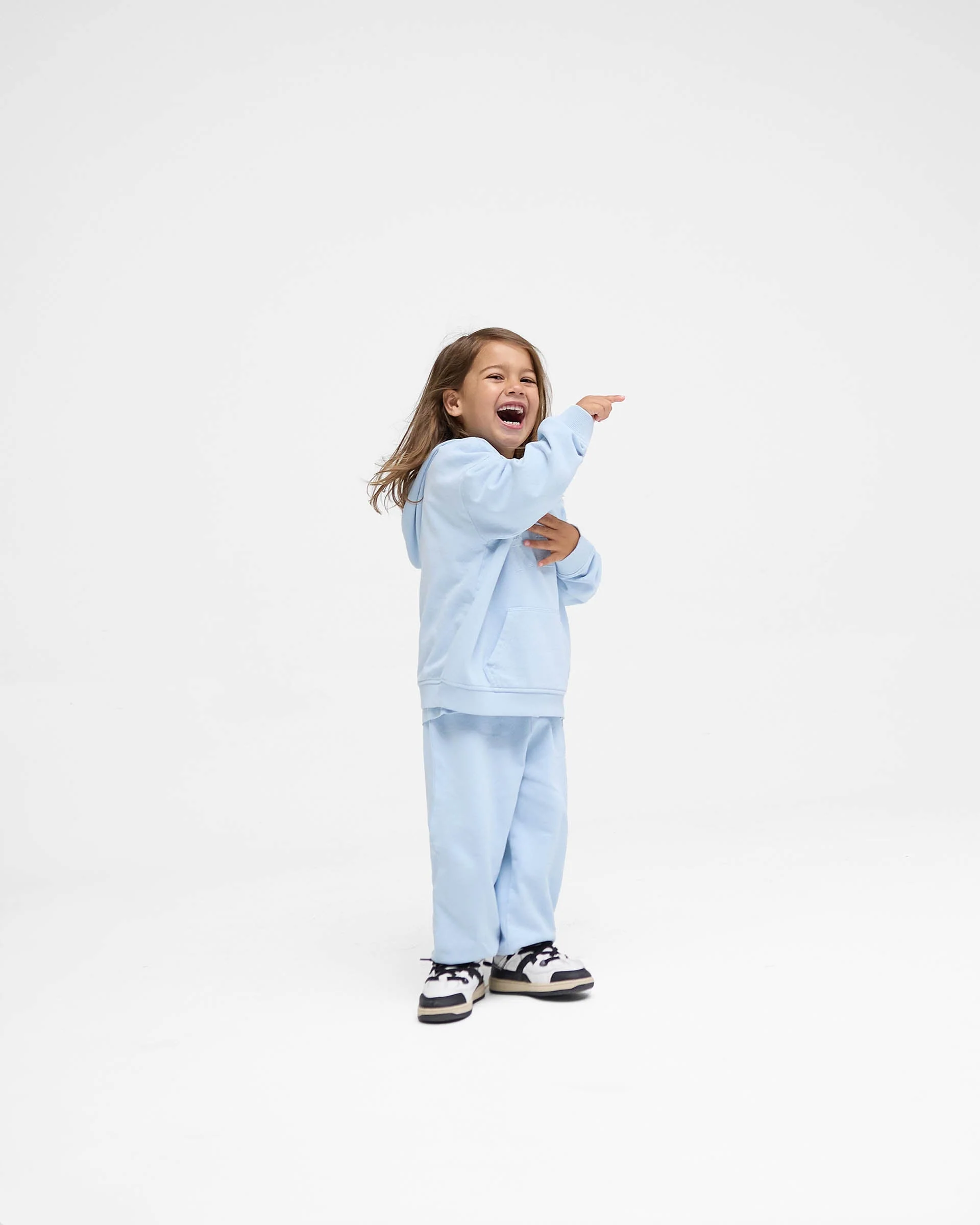 Mini Rep Applique Sweatpants - Powder Blue - Image 3