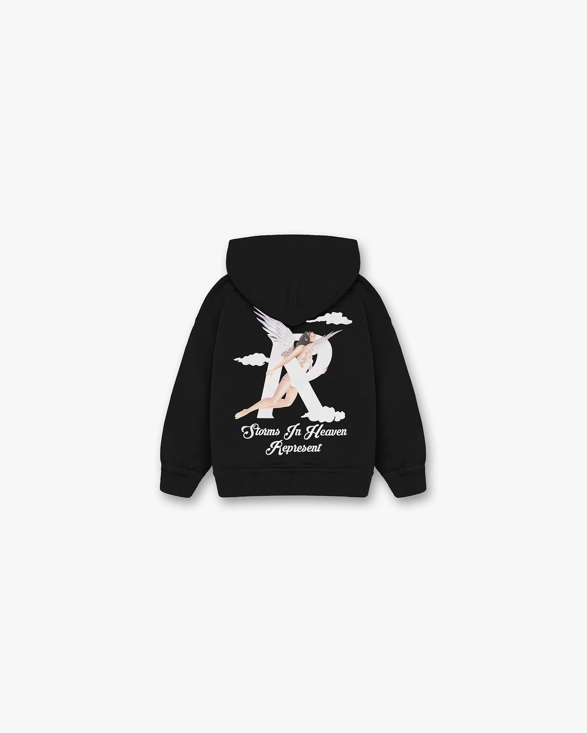 Mini Storms In Heaven Hoodie - Black - Image 2
