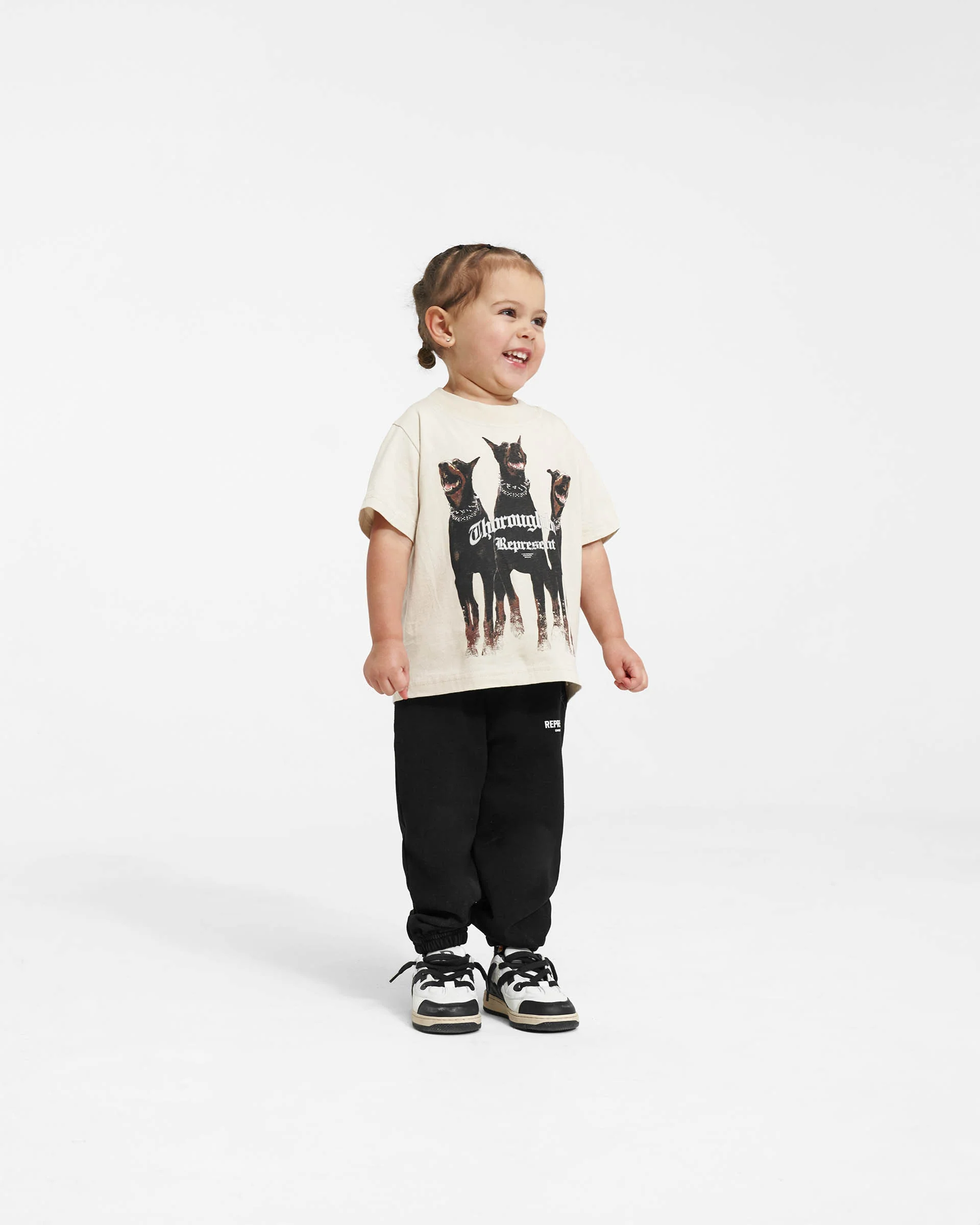 Mini Thoroughbred T-Shirt - Vintage White - Image 2