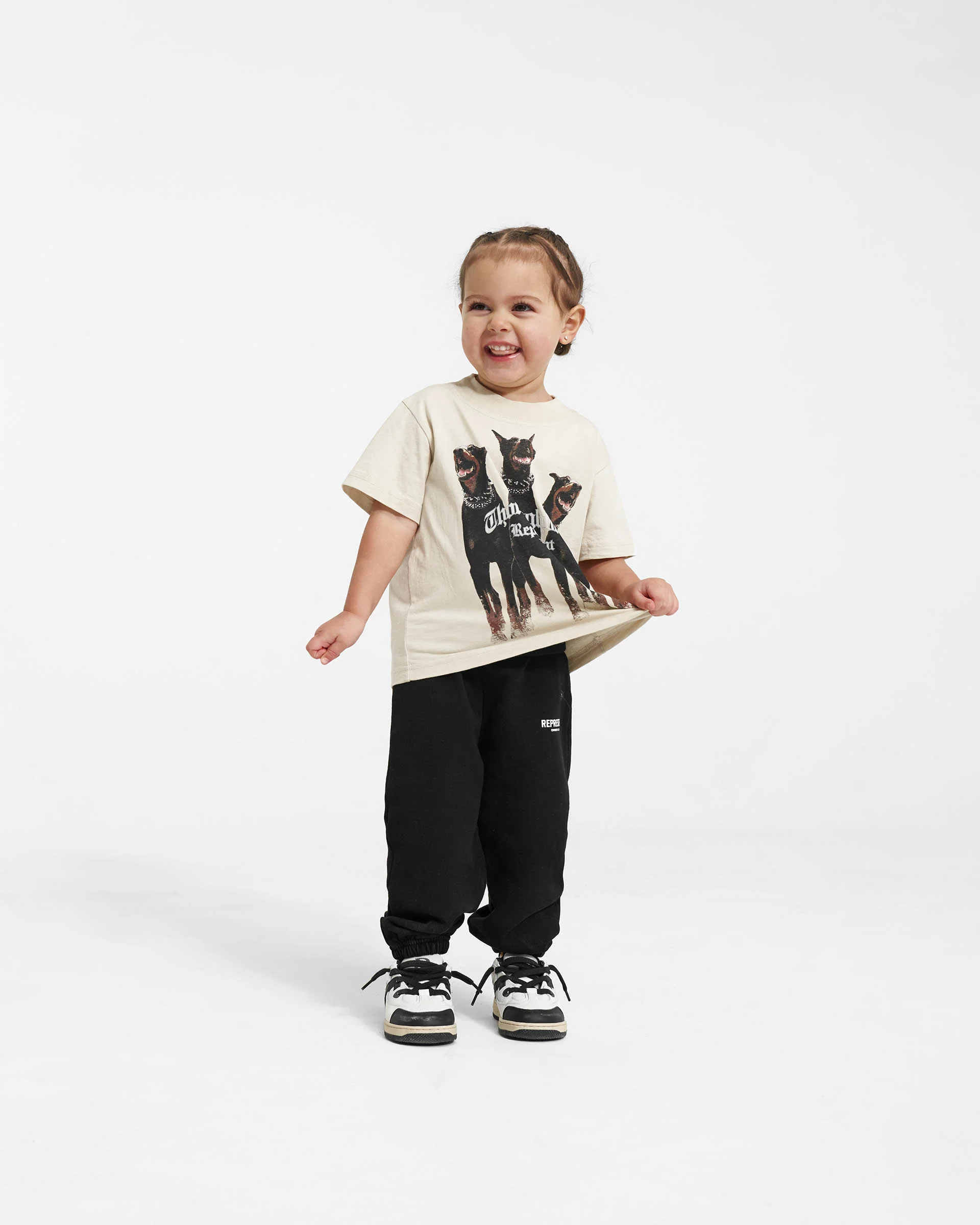 Mini Thoroughbred T-Shirt - Vintage White - Image 3