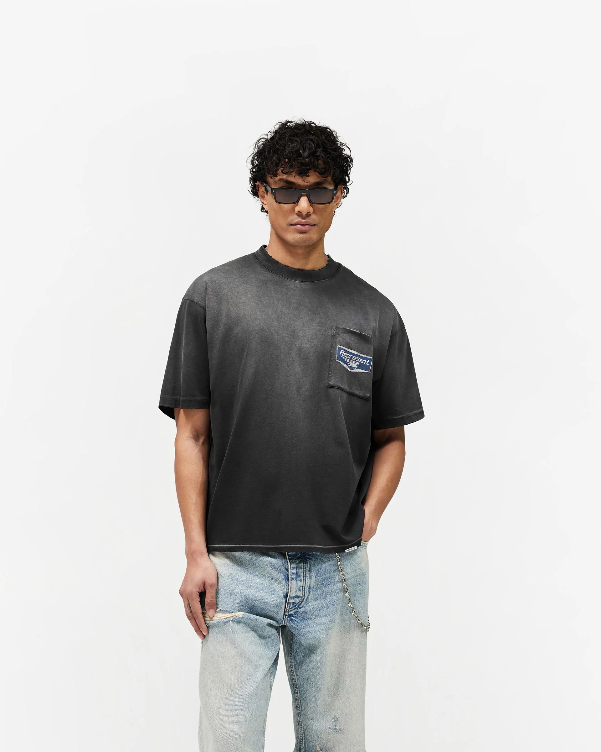 Nothing Faster T-Shirt - Stained Black - Image 3