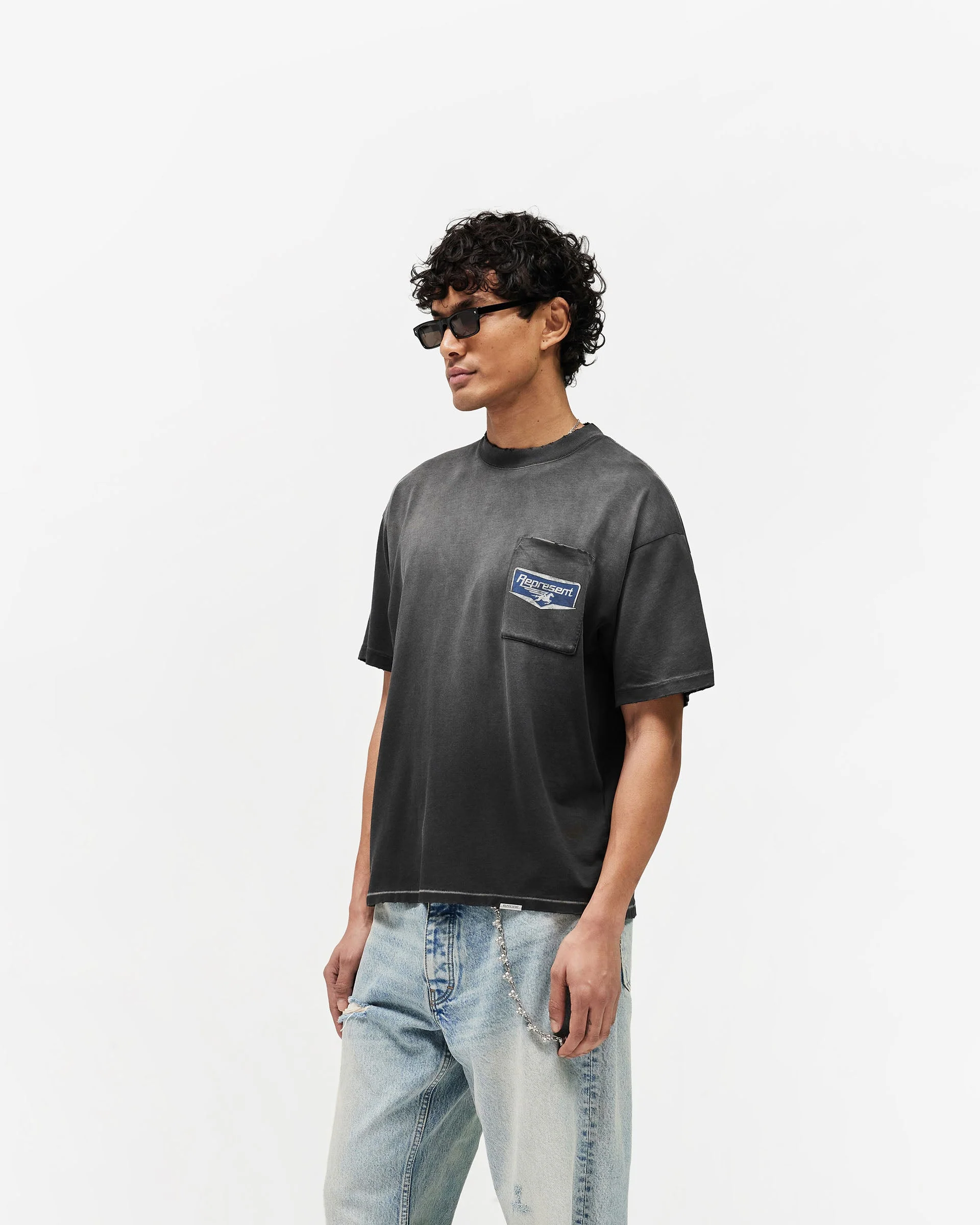 Nothing Faster T-Shirt - Stained Black - Image 4