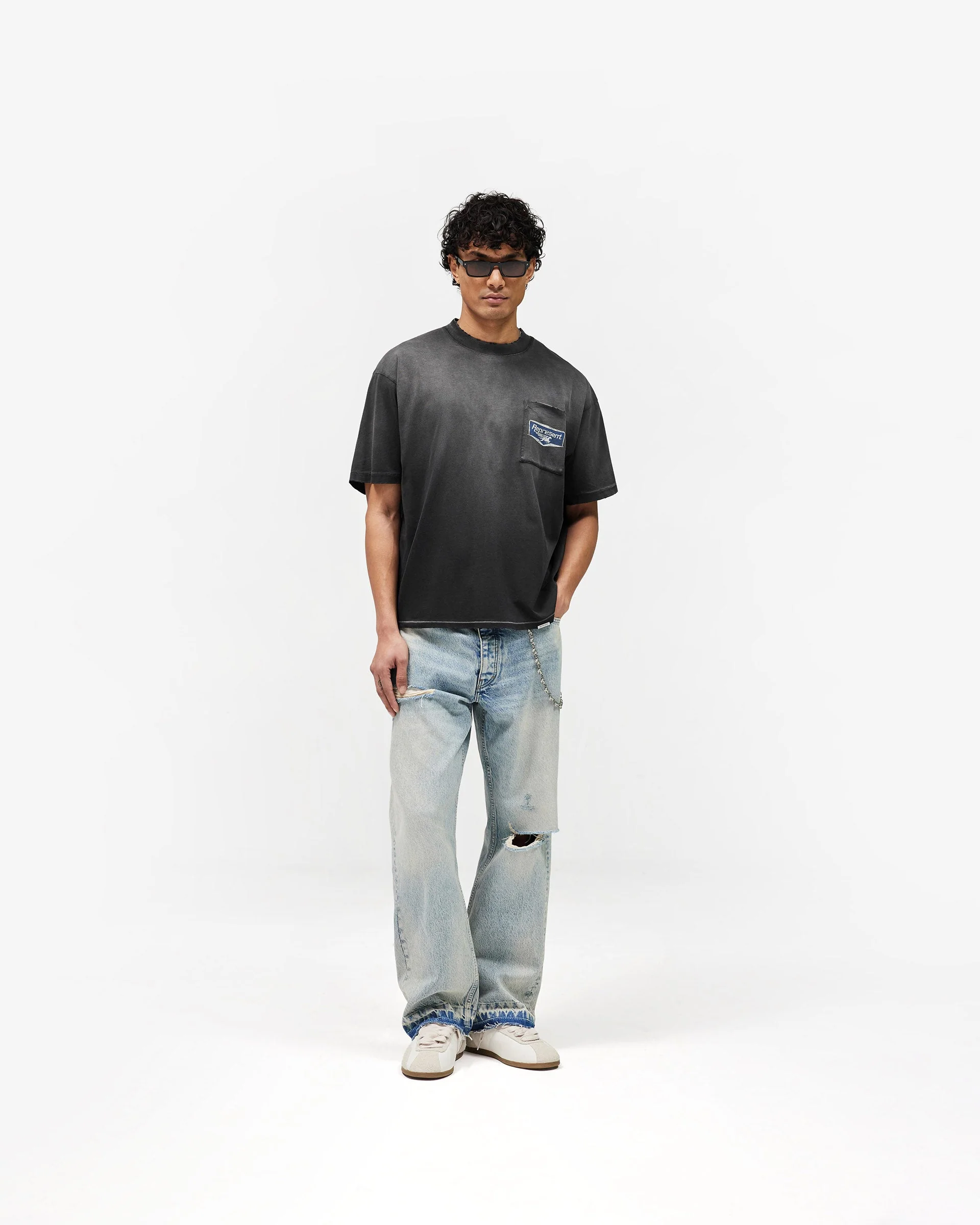 Nothing Faster T-Shirt - Stained Black - Image 6