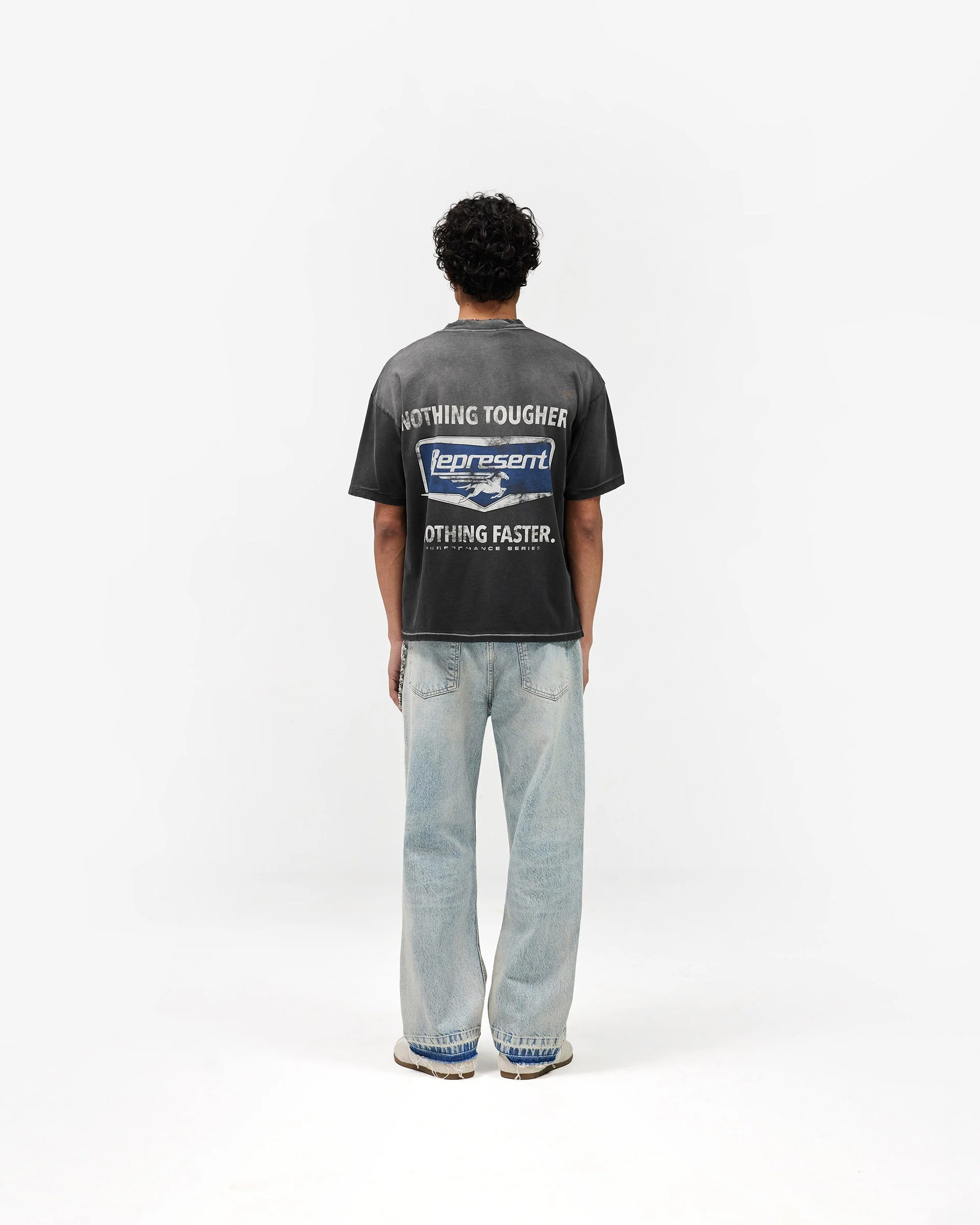 Nothing Faster T-Shirt - Stained Black - Image 8