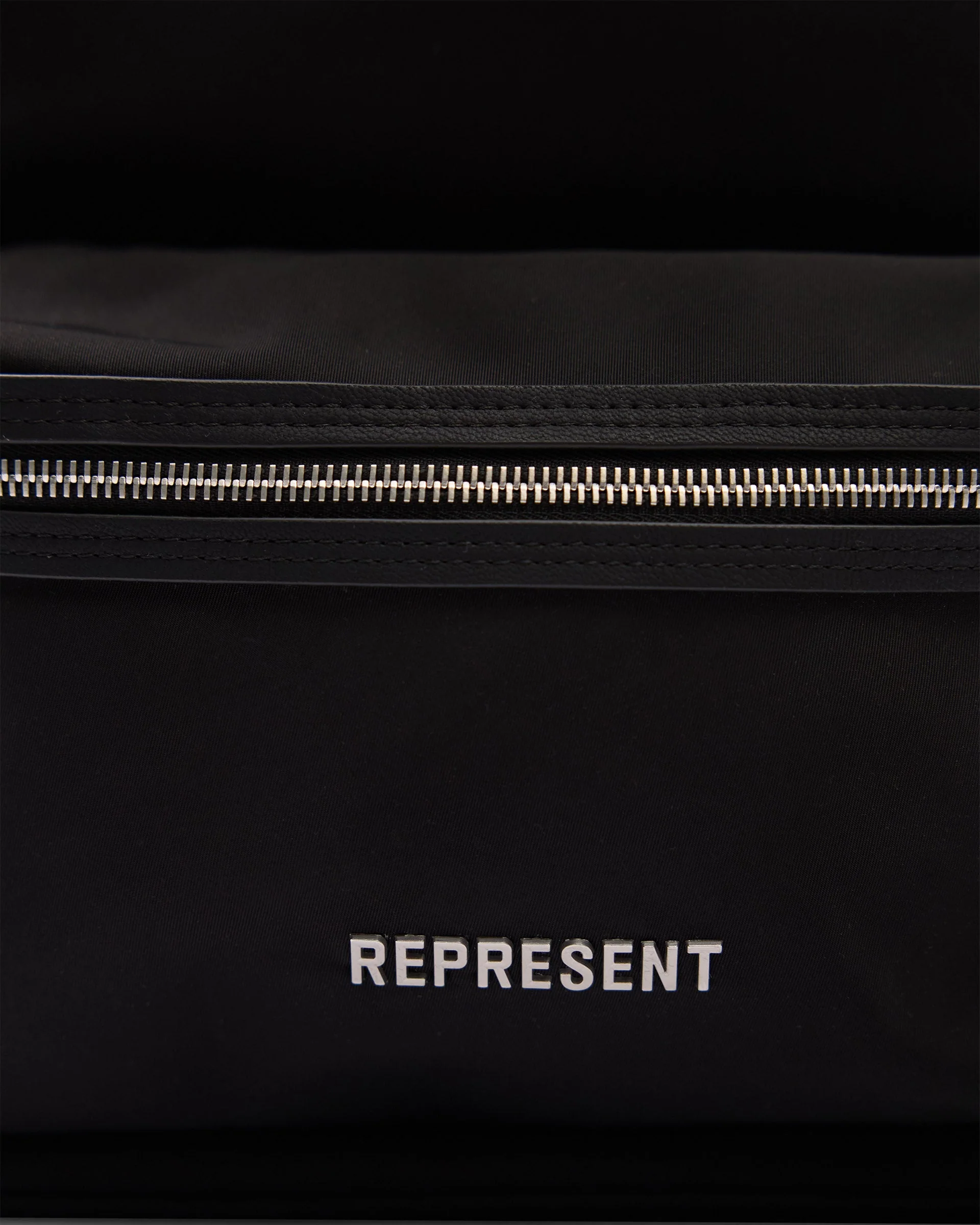 Nylon Backpack - Black - Image 3