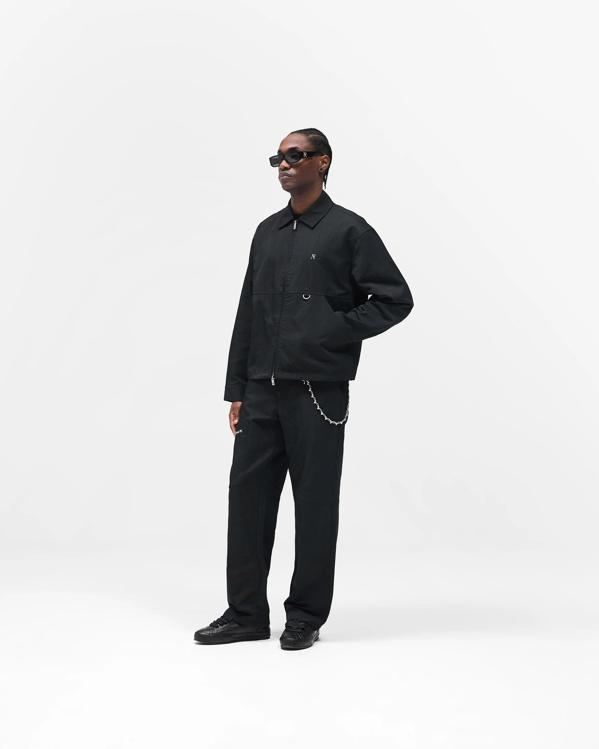 Nylon Workwear Pant - Jet Black - Image 5