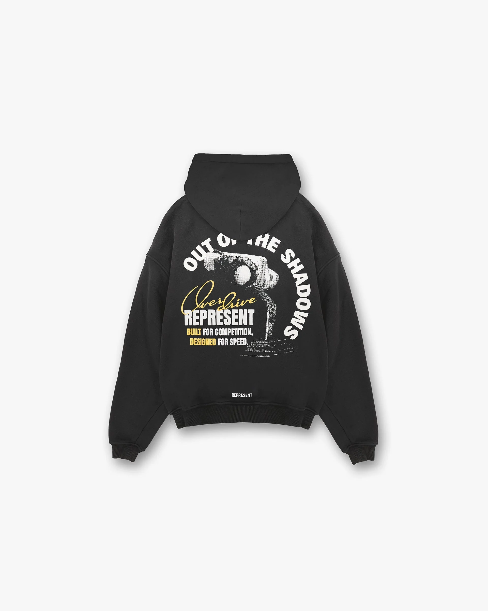 Out Of The Shadows Hoodie - Stained Black - Image 2