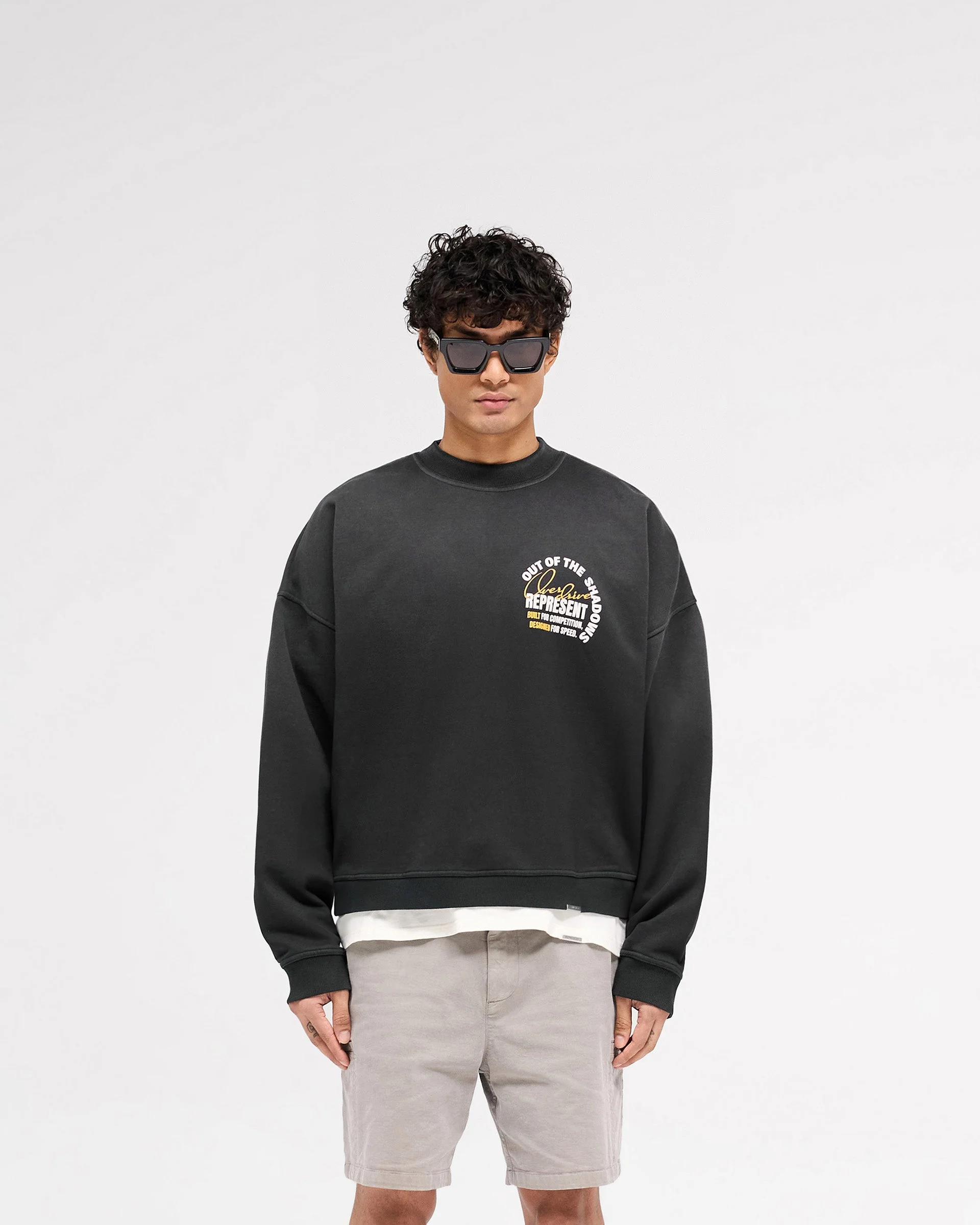Out Of The Shadows Sweater - Stained Black - Image 3